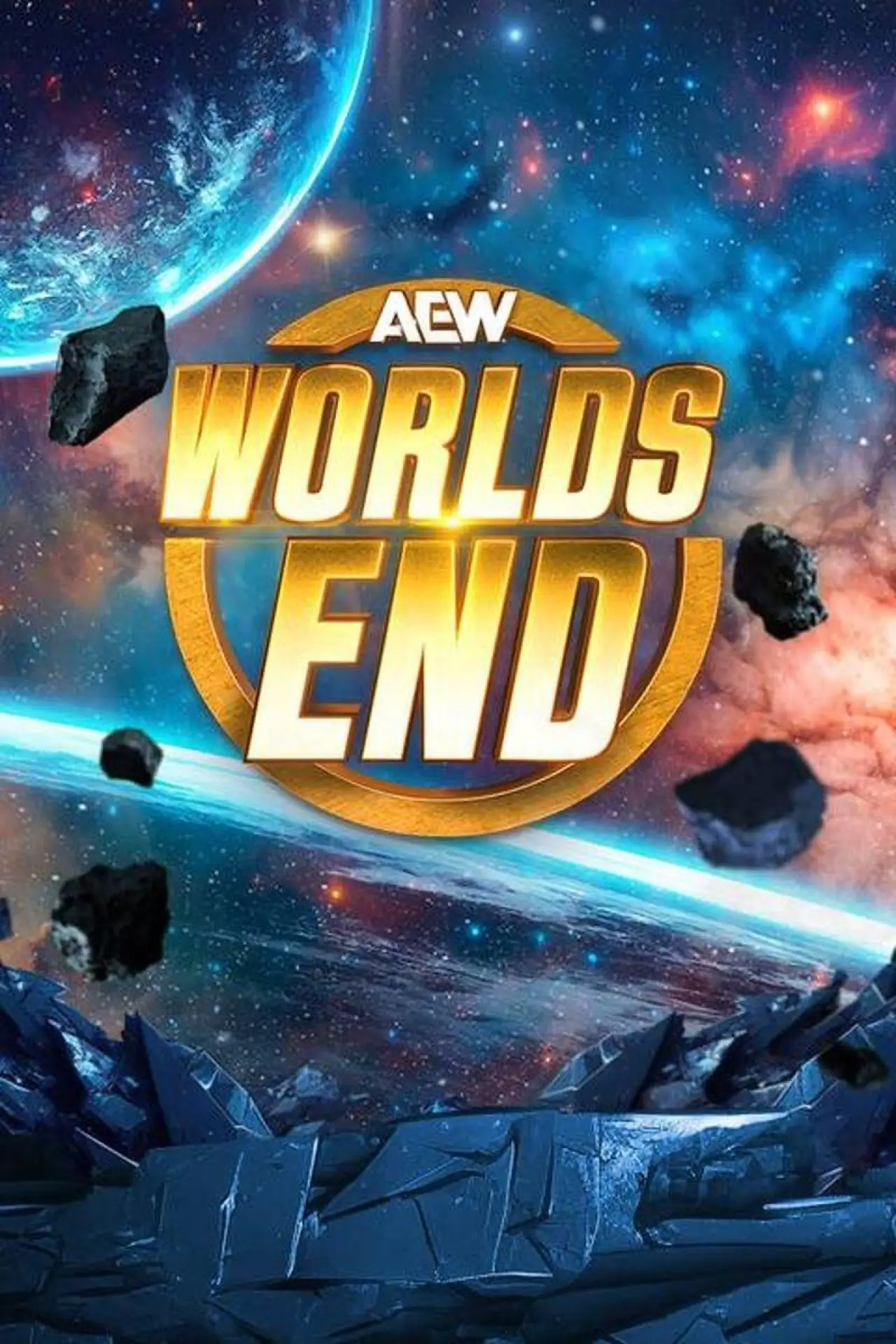 Постер до фільму "AEW Worlds End 2024"