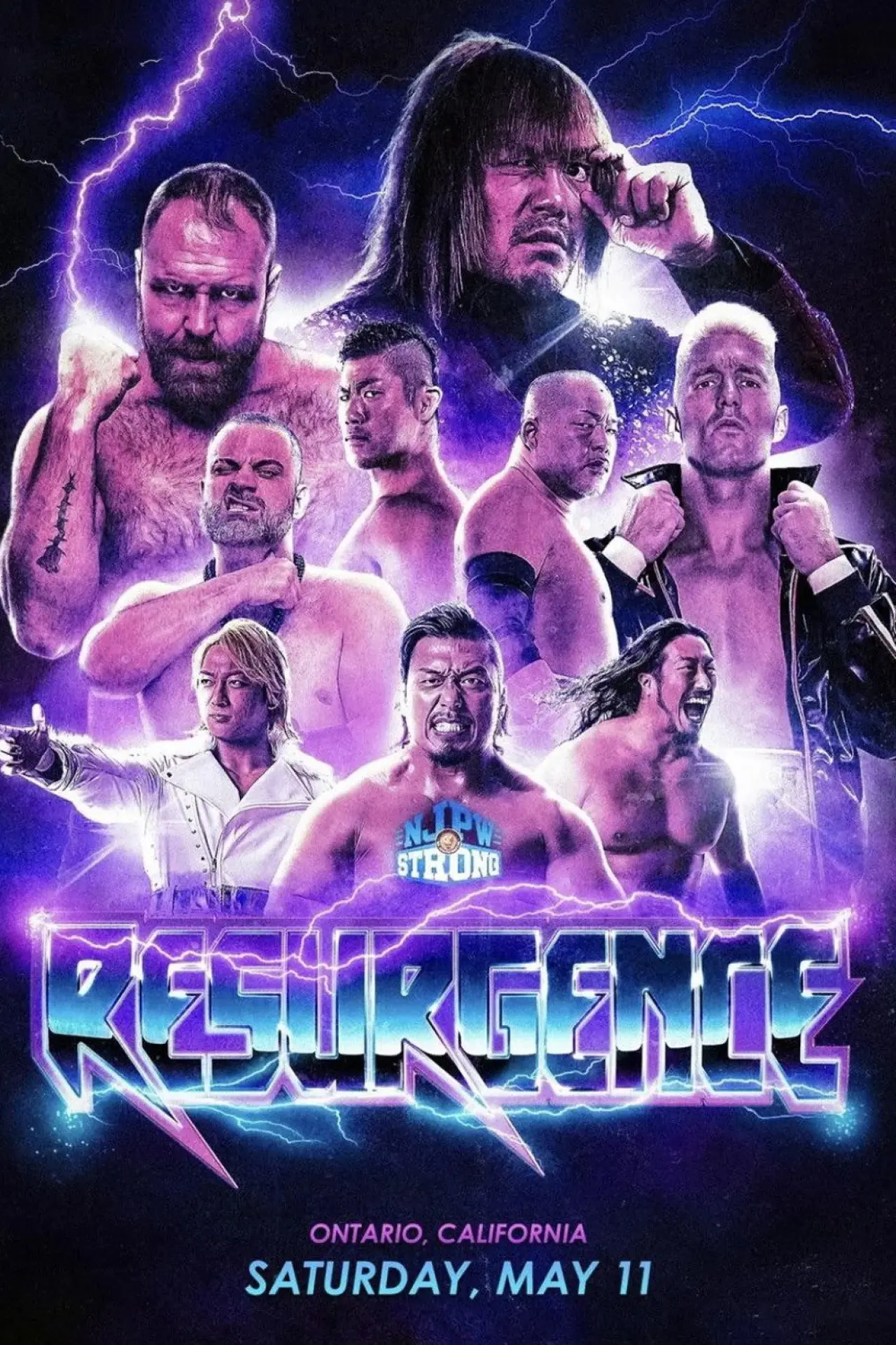 Постер до фільму "NJPW Resurgence 2024"