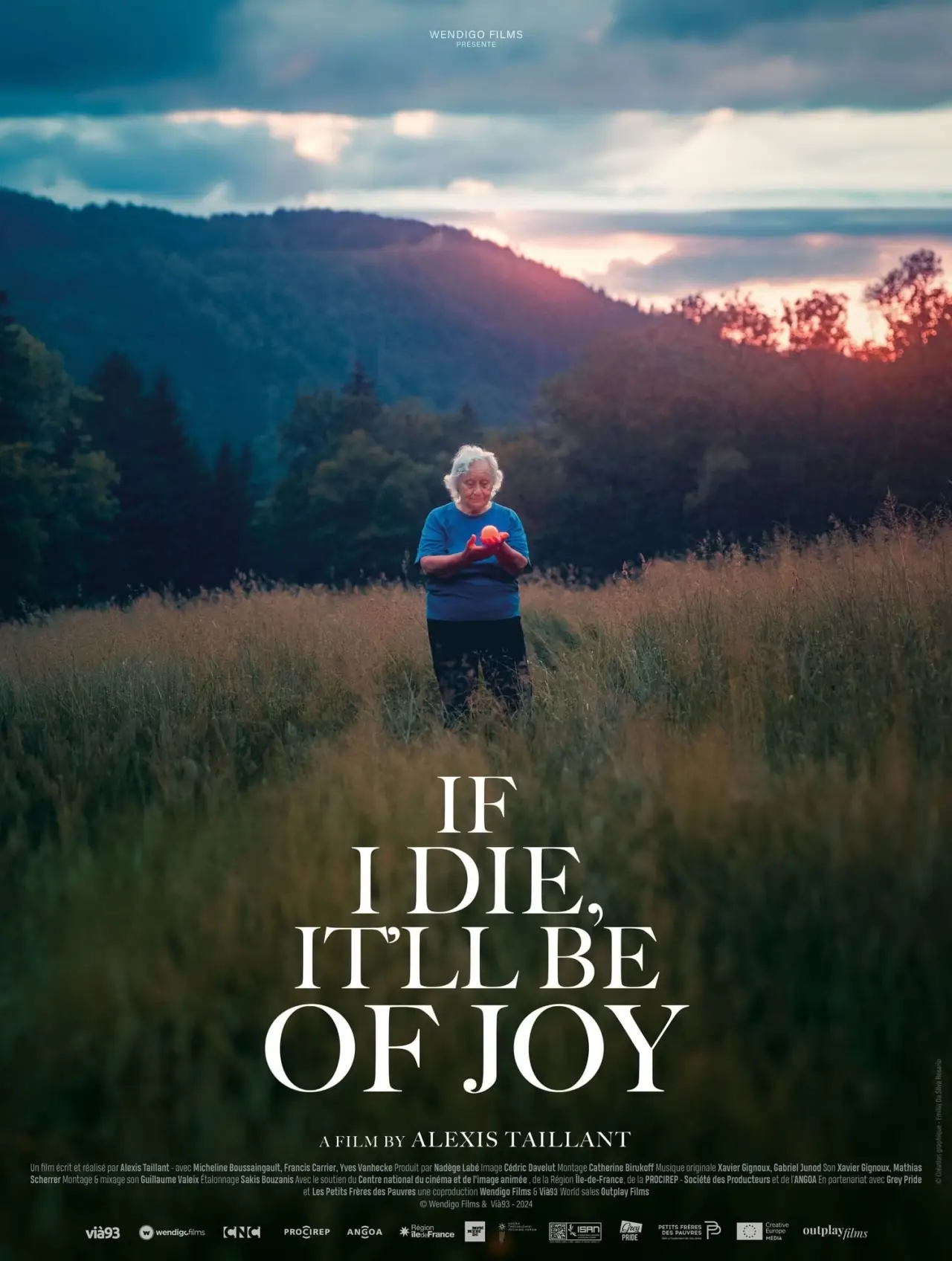 Постер до фільму "Si je meurs, ce sera de joie"
