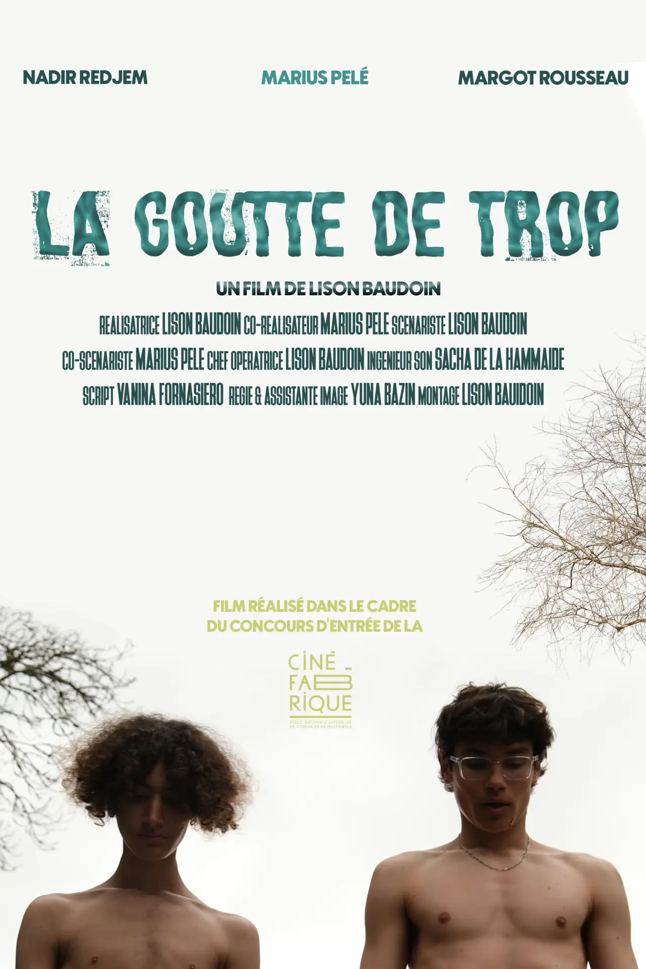Постер до фільму "La goutte de trop"