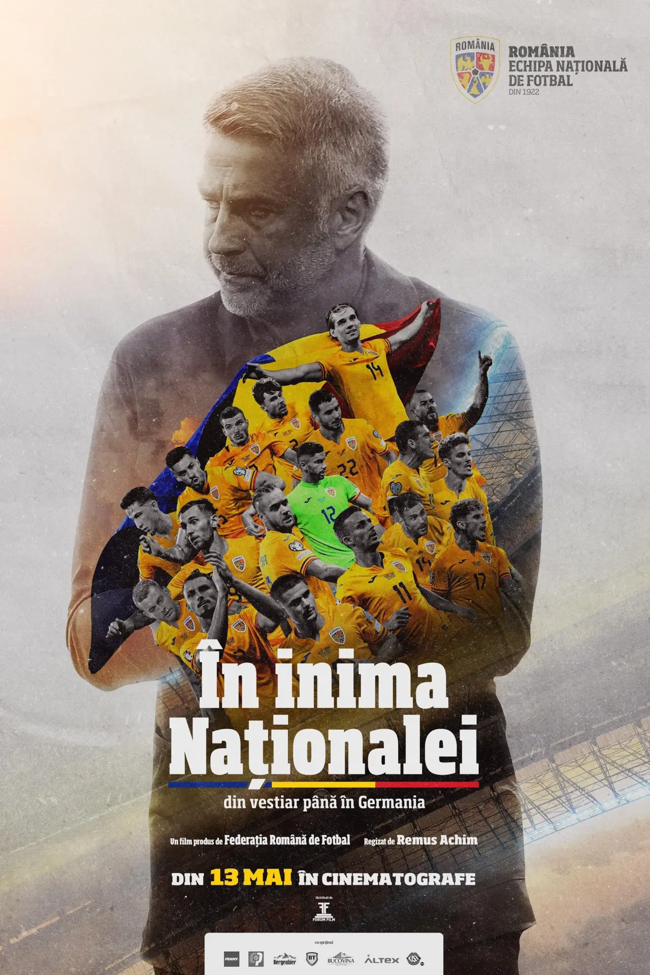 Постер до фільму "În inima Naționalei"