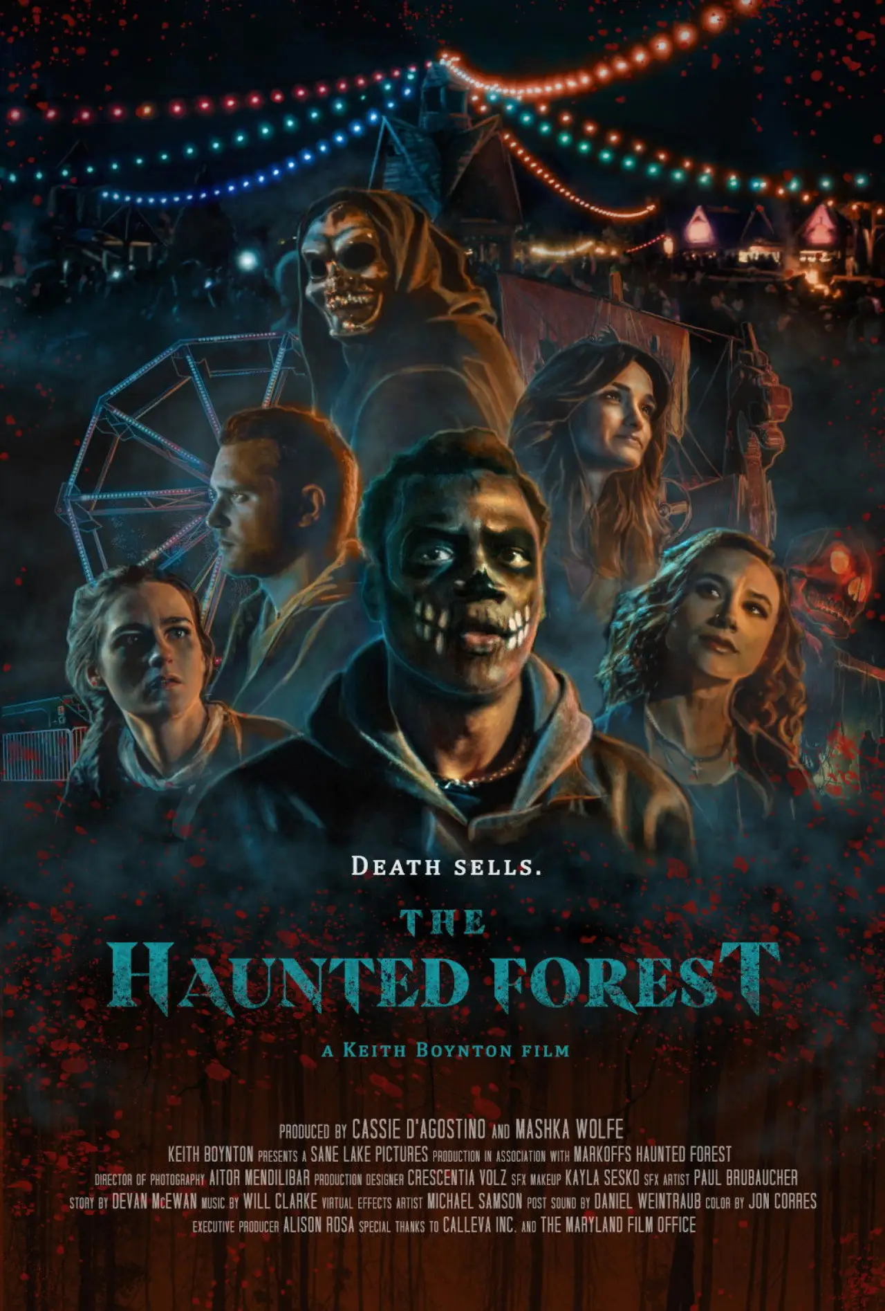 Постер до фільму "The Haunted Forest"