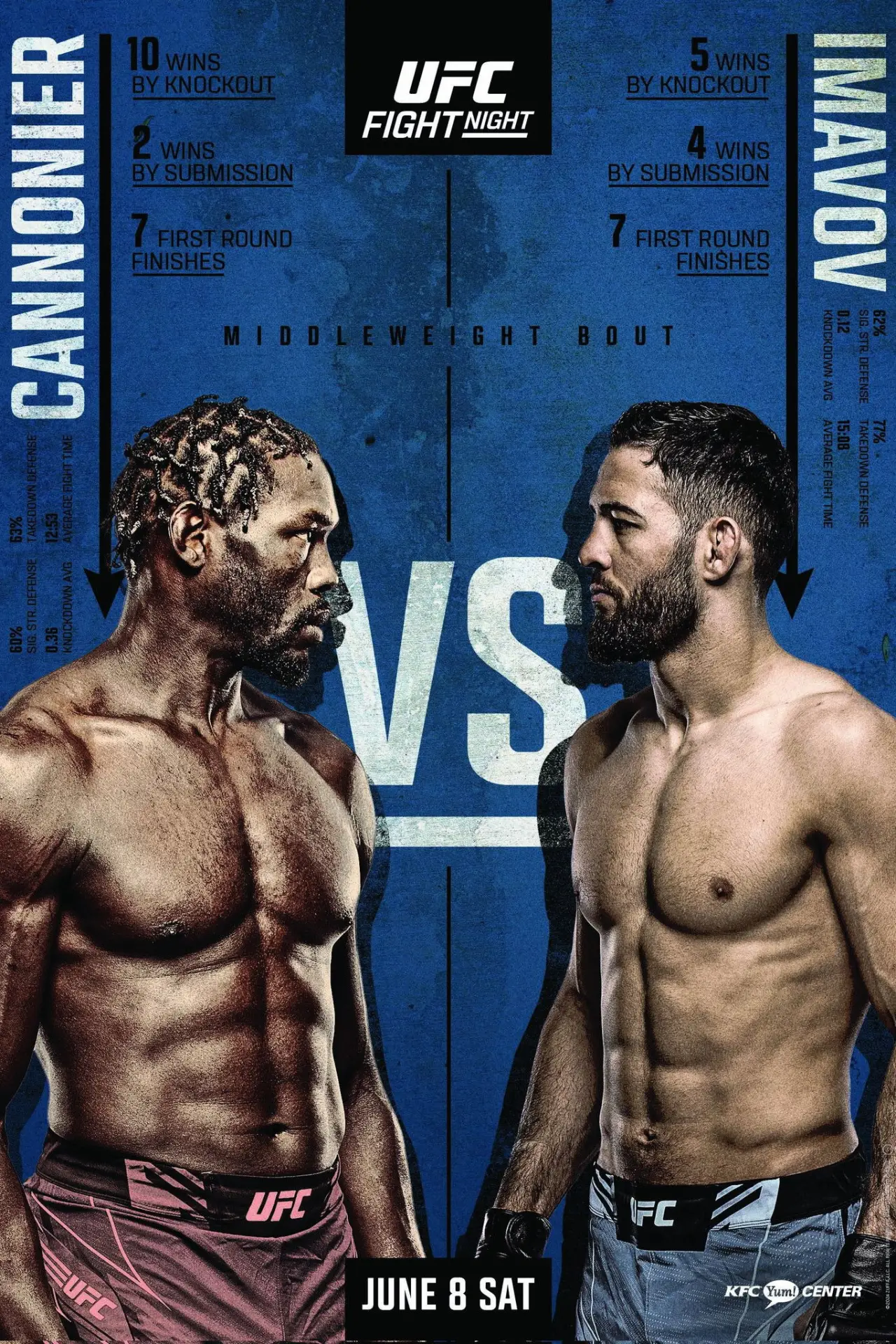Постер до фільму "UFC on ESPN 57: Cannonier vs. Imavov"