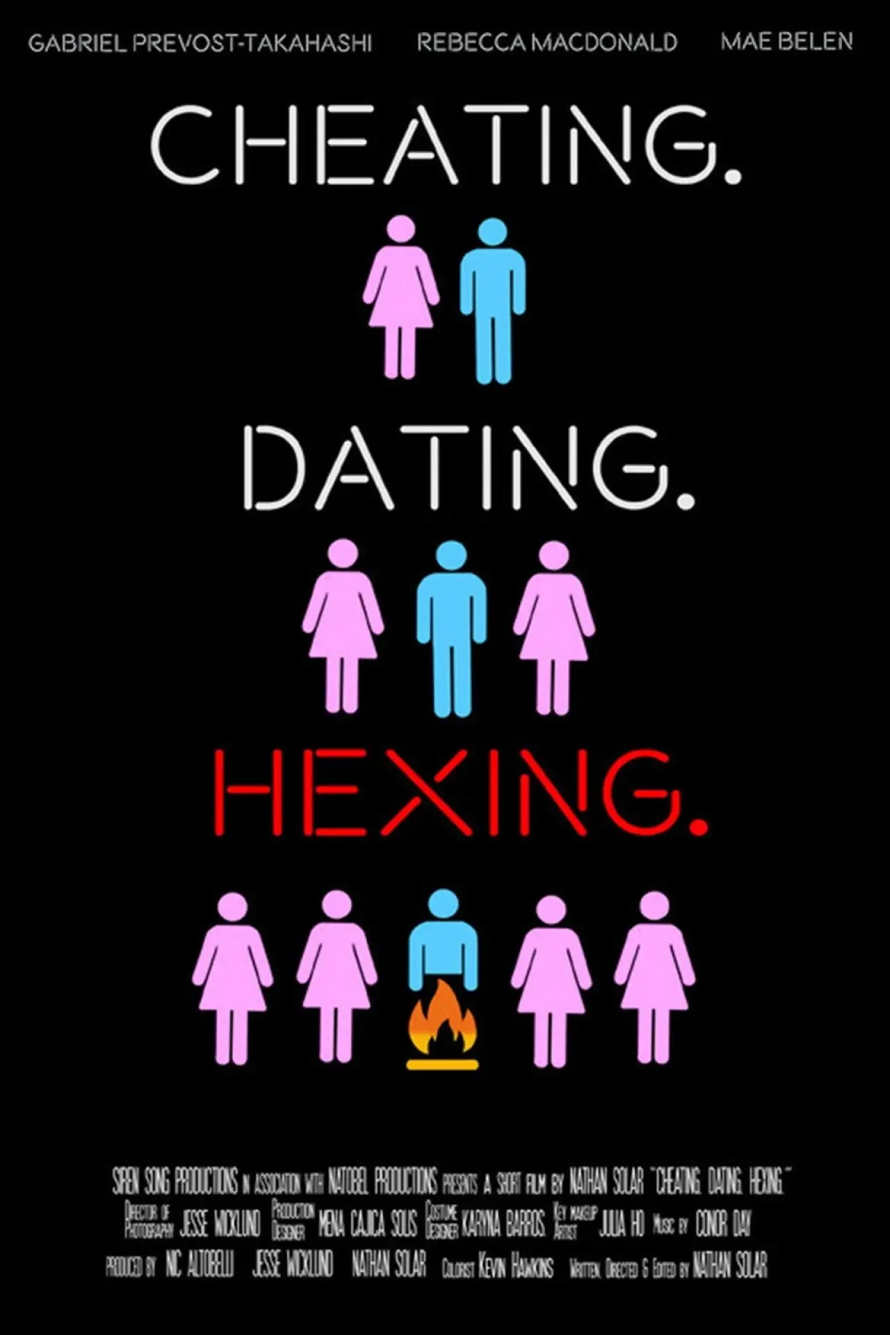 Постер до фільму "Cheating. Dating. Hexing."