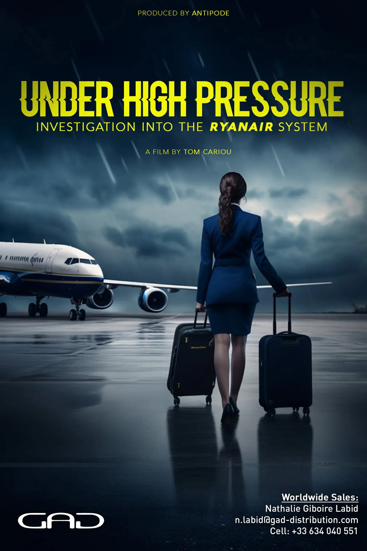 Постер до фільму "Sous haute pression, le système Ryanair"