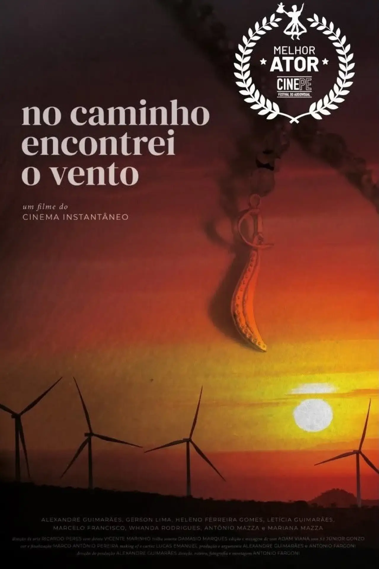 Постер до фільму "No Caminho Encontrei o Vento"