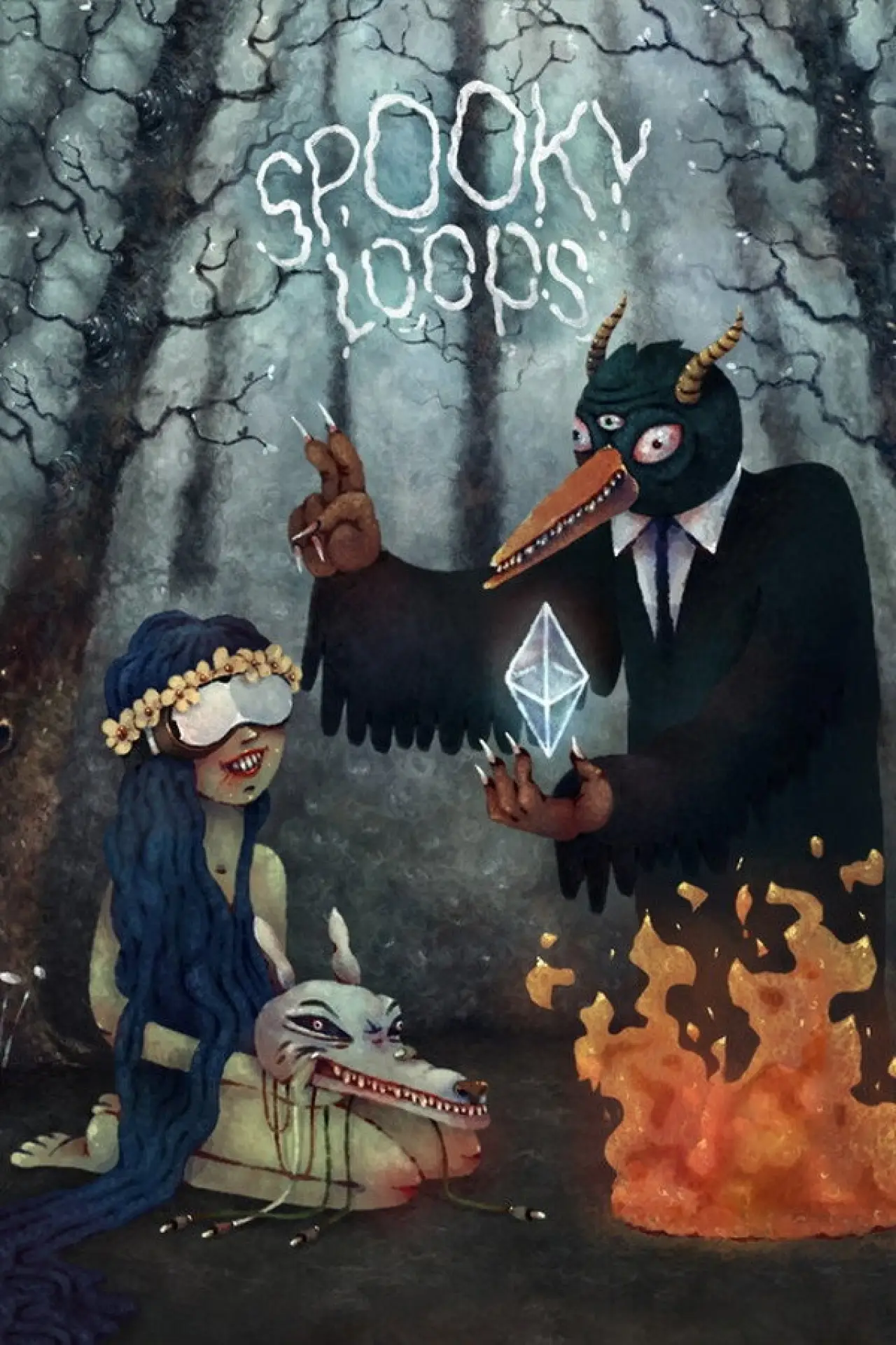 Постер до фільму "Spooky Loops"