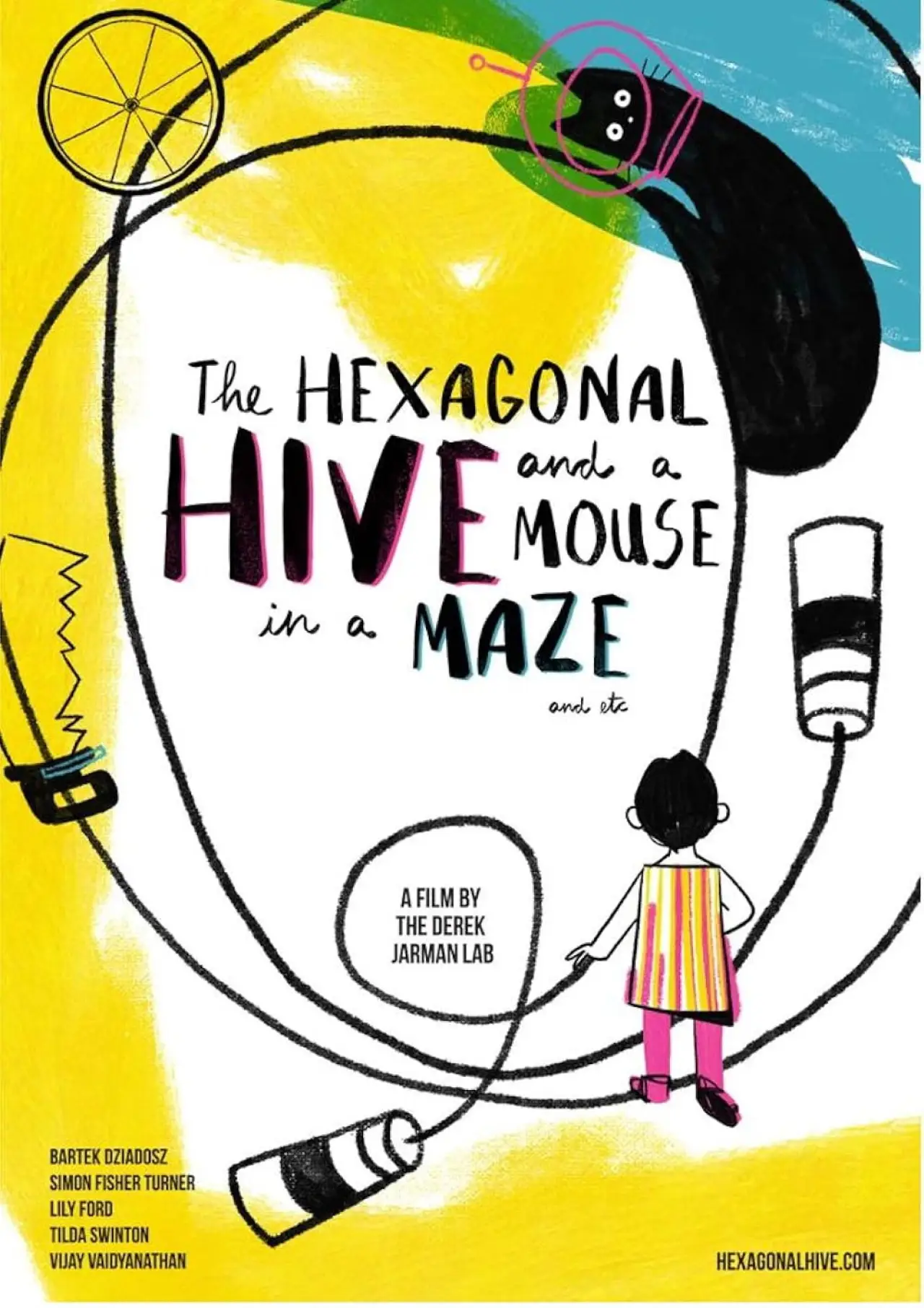 Постер до фільму "The Hexagonal Hive and a Mouse in a Maze"
