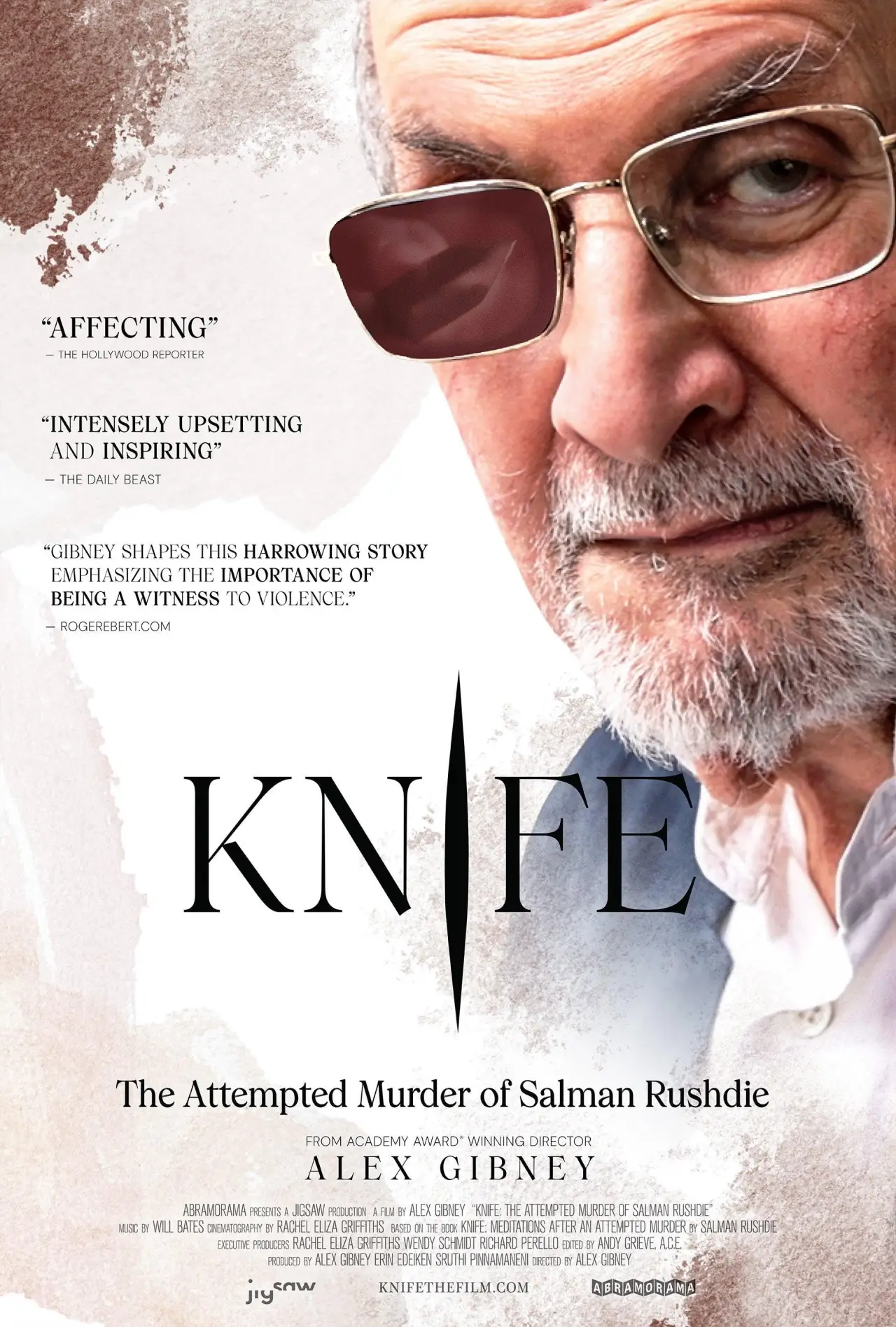 Постер до фільму "Knife: The Attempted Murder of Salman Rushdie"