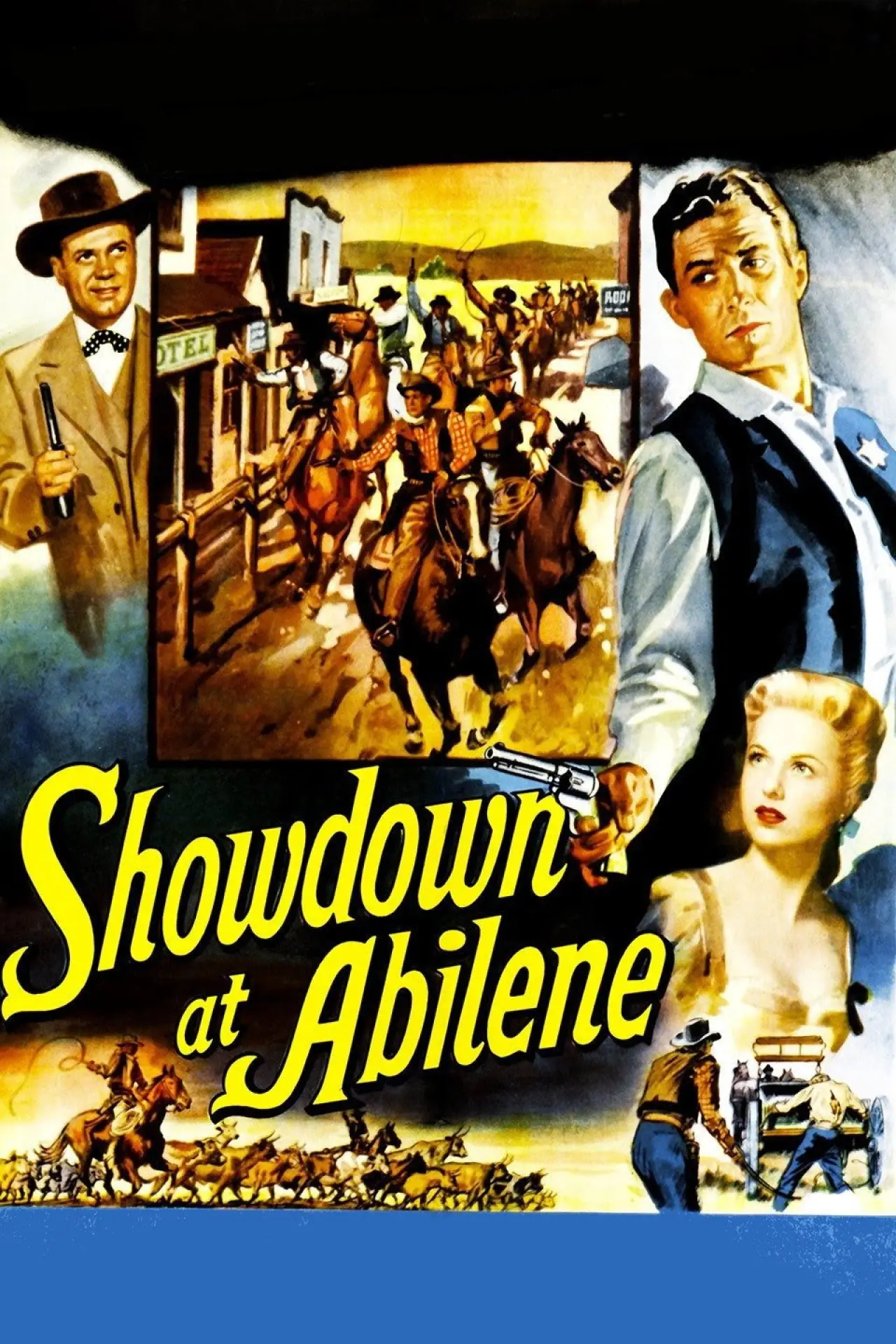 Постер до фільму "Showdown at Abilene"