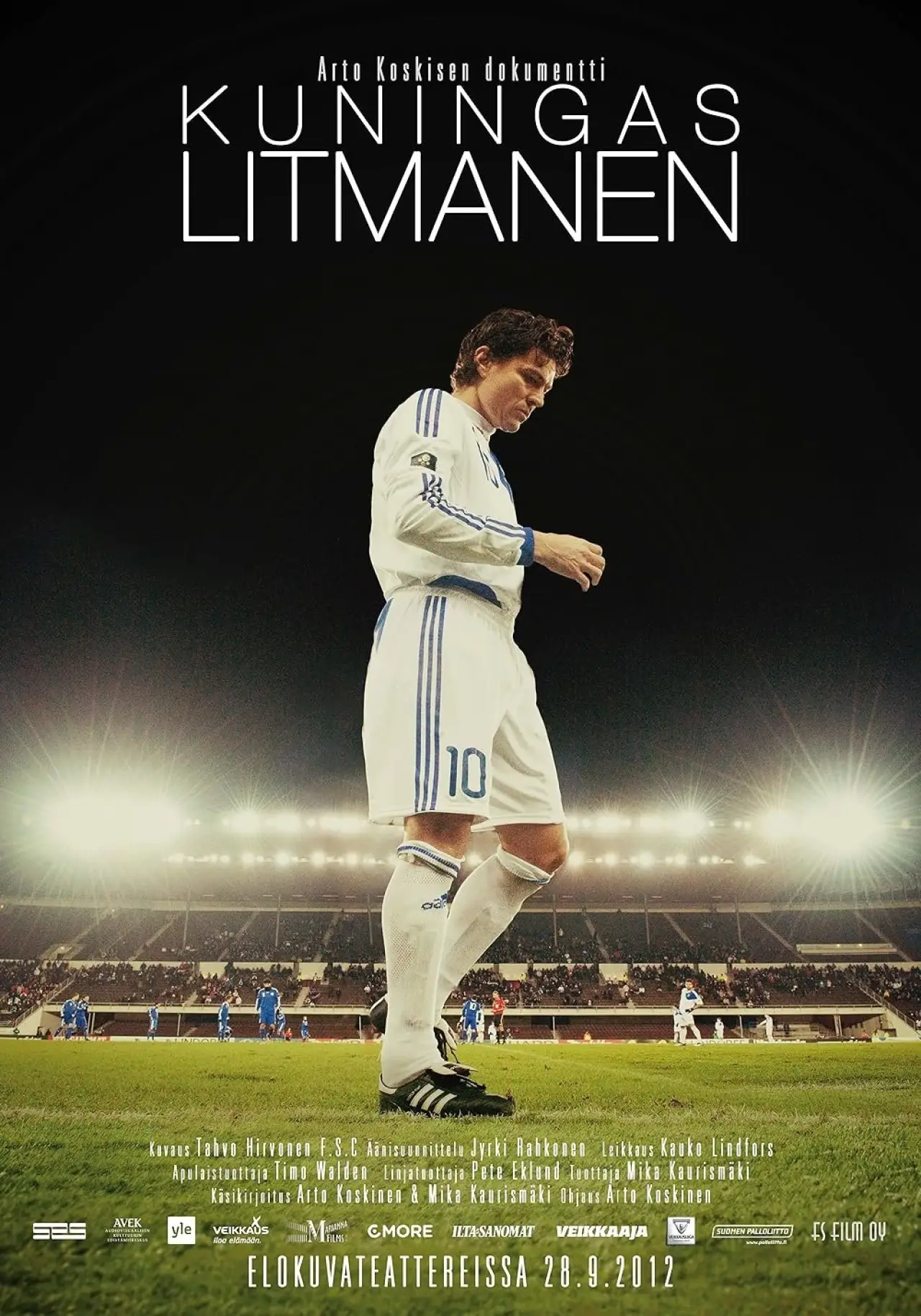 Постер до фільму "Kuningas Litmanen"