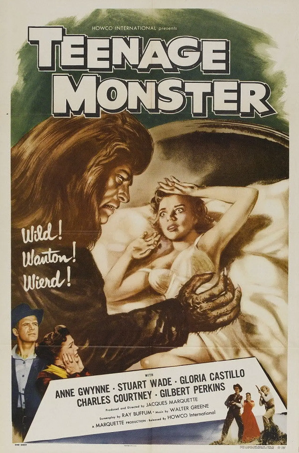 Постер до фільму "Teenage Monster"