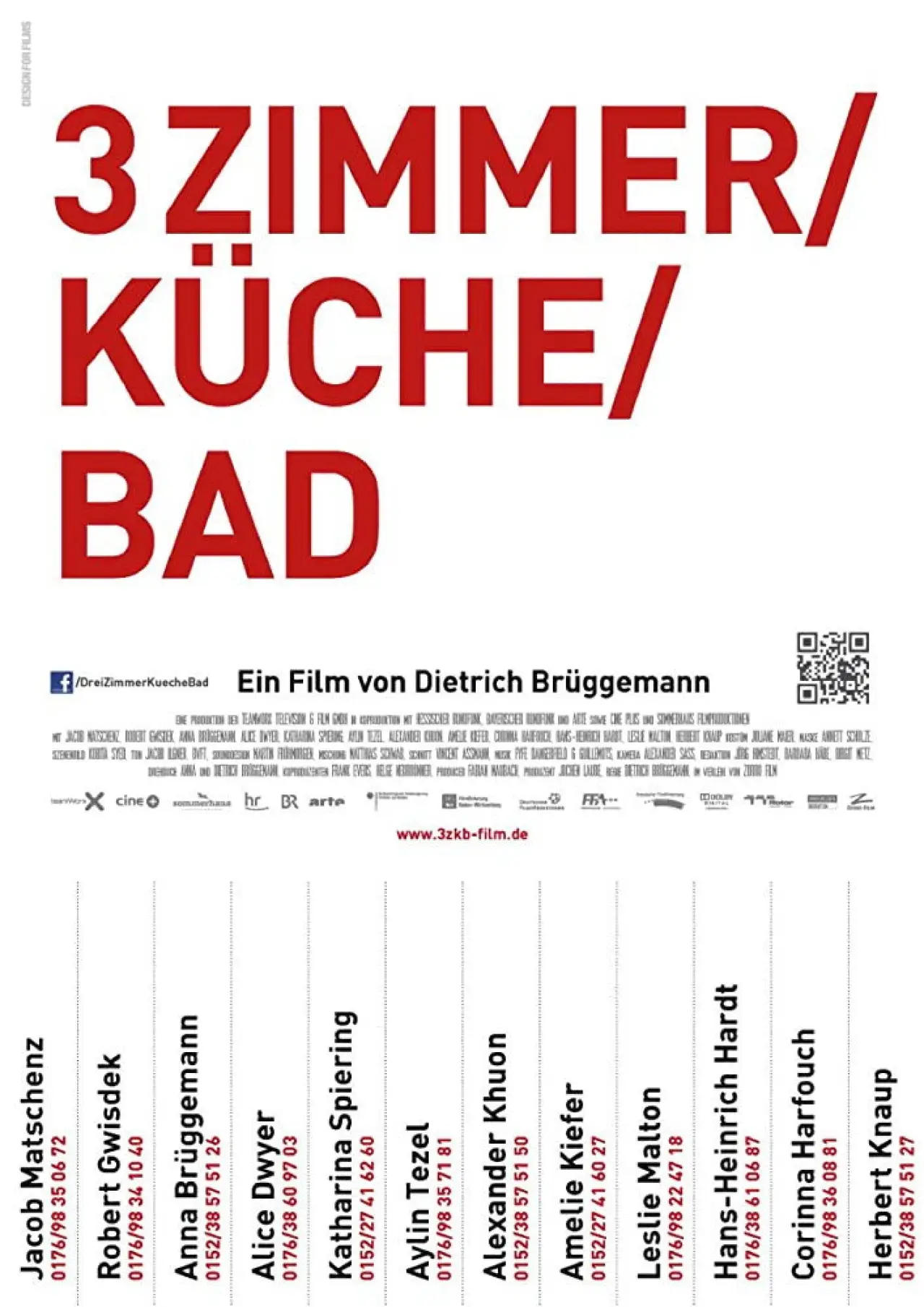 Постер до фільму "3 Zimmer/Küche/Bad"