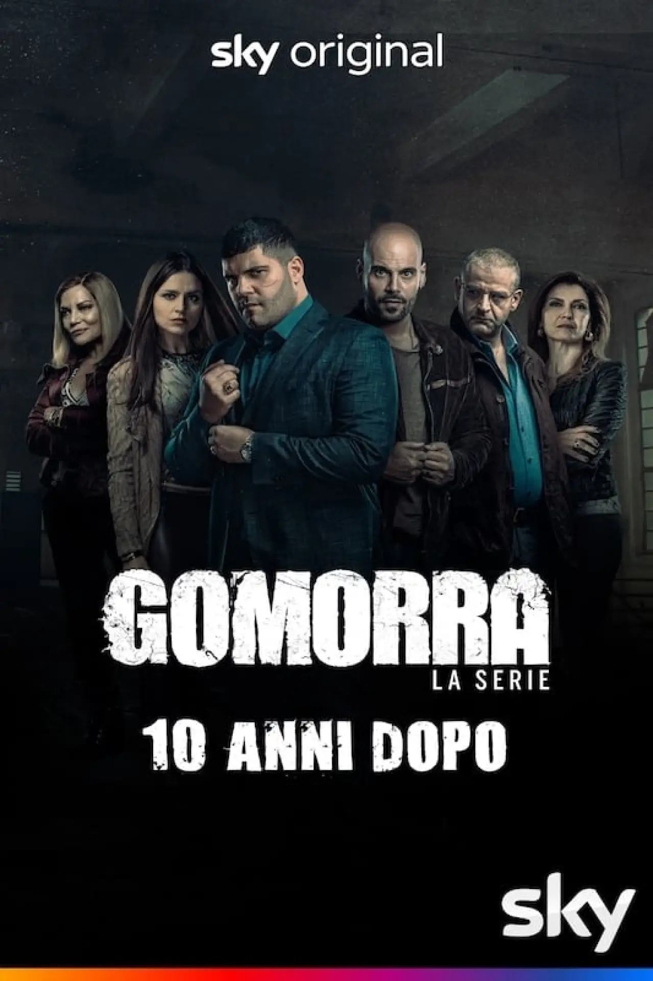 Постер до фільму "Gomorra - La Serie: 10 anni dopo"