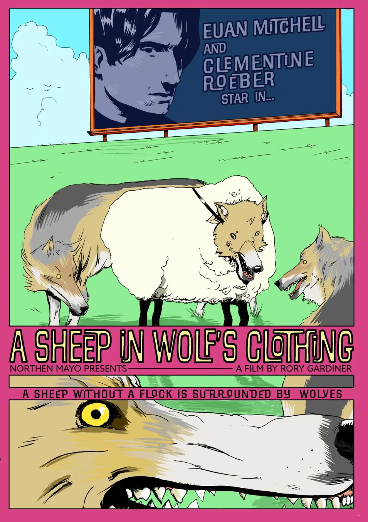 Постер до фільму "A Sheep in Wolf