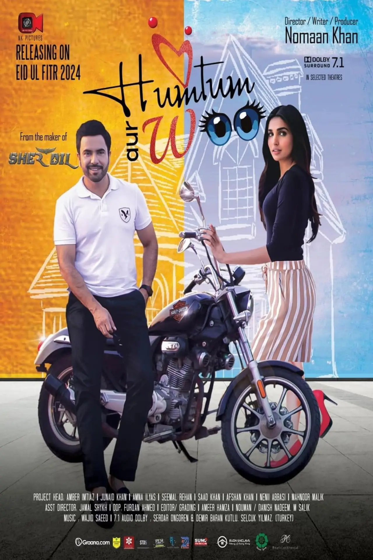 Постер до фільму "Hum Tum aur Woo"