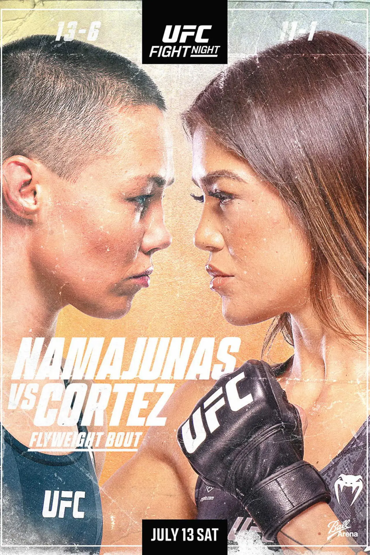 Постер до фільму "UFC on ESPN 59: Namajunas vs. Cortez"