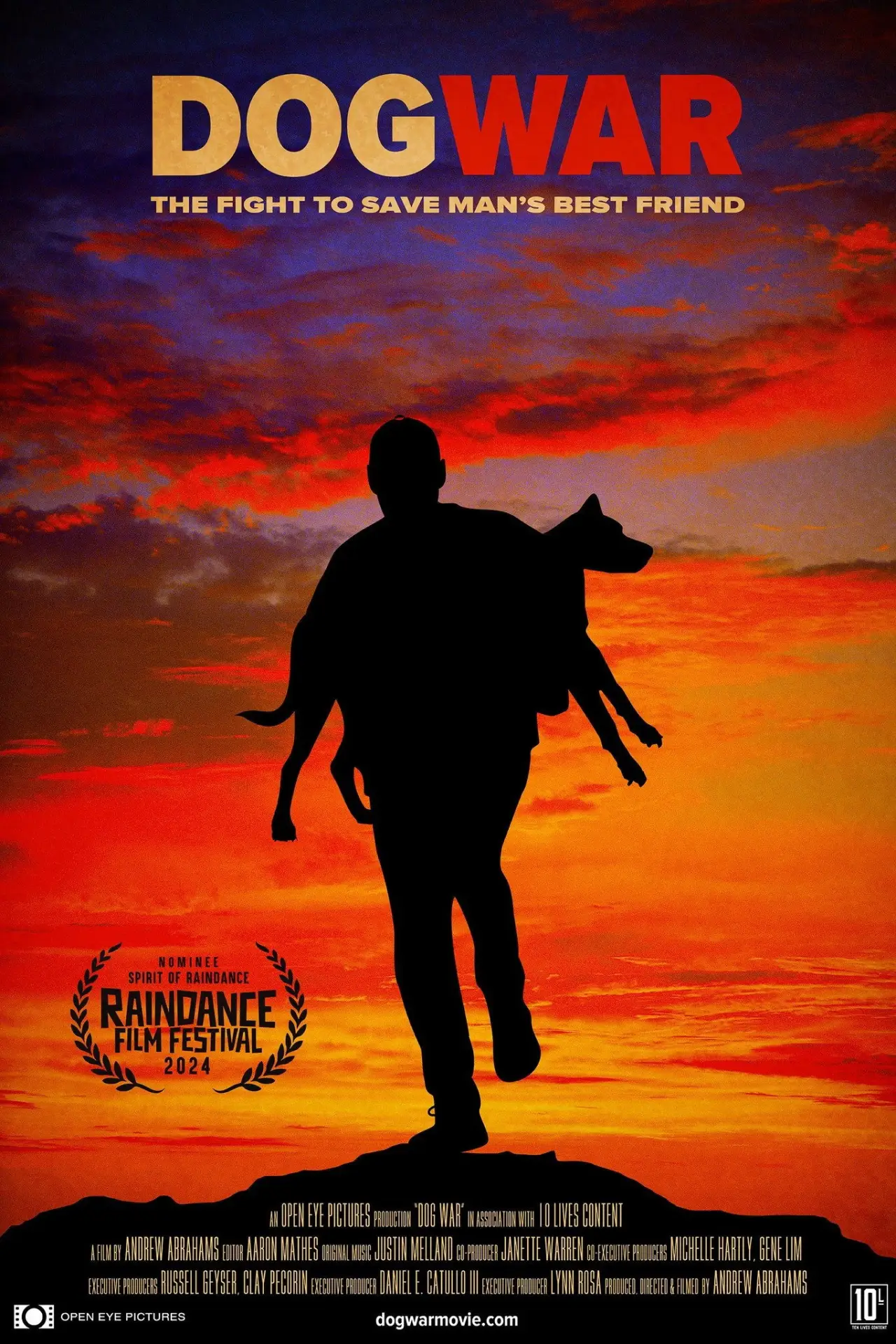 Постер до фільму "Dog War"