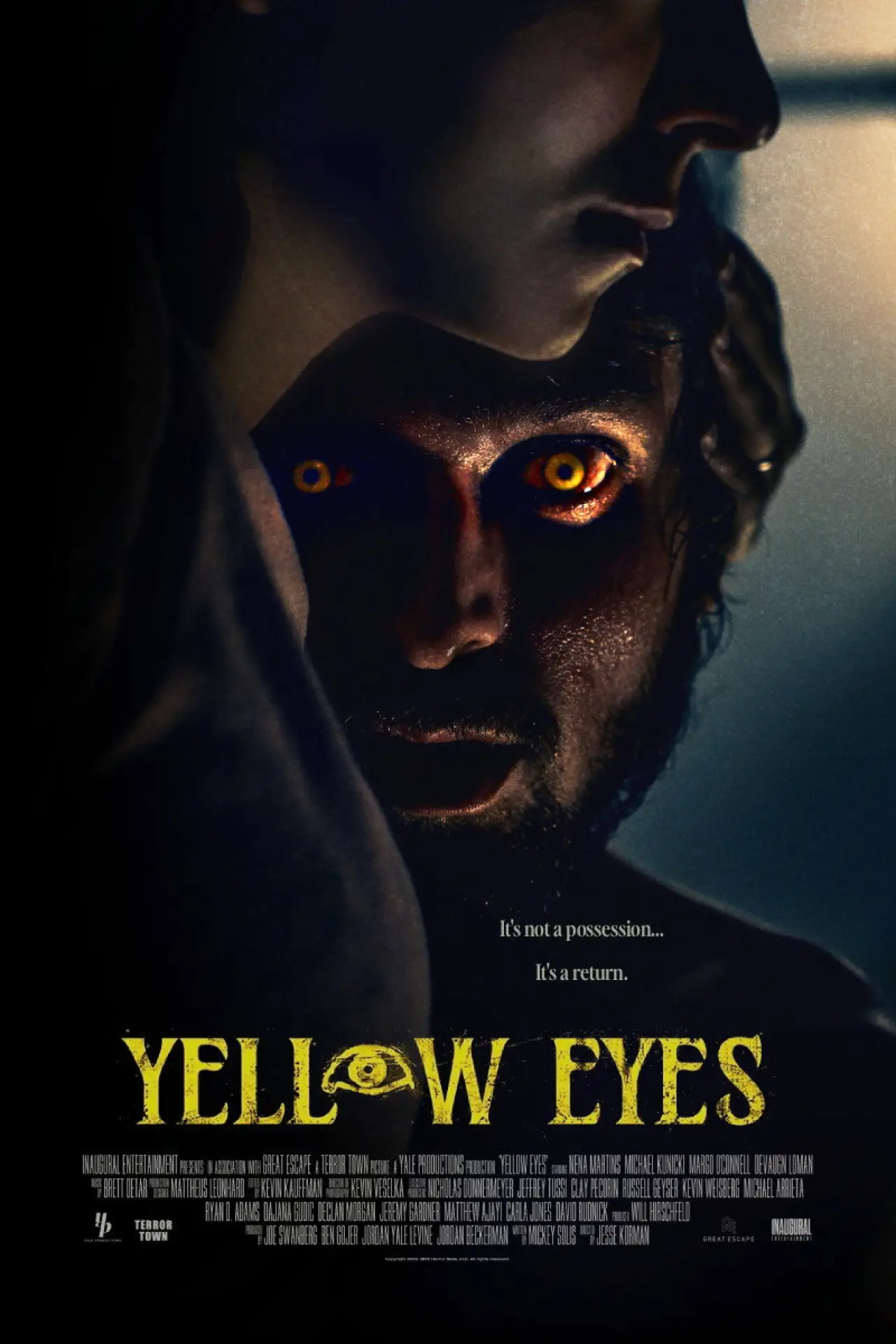 Постер до фільму "Yellow Eyes"