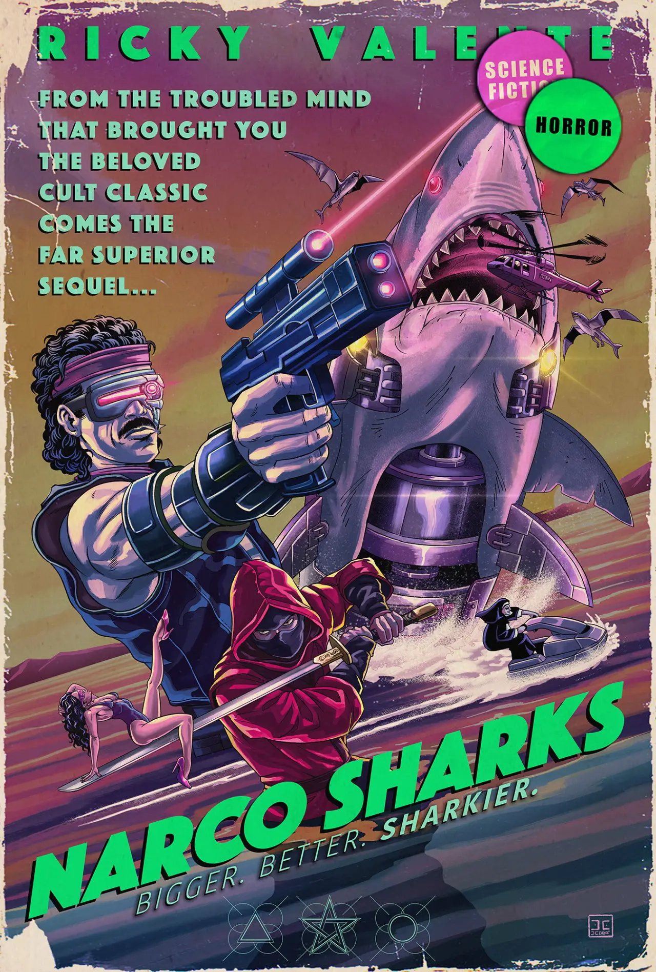 Постер до фільму "Narco Sharks"