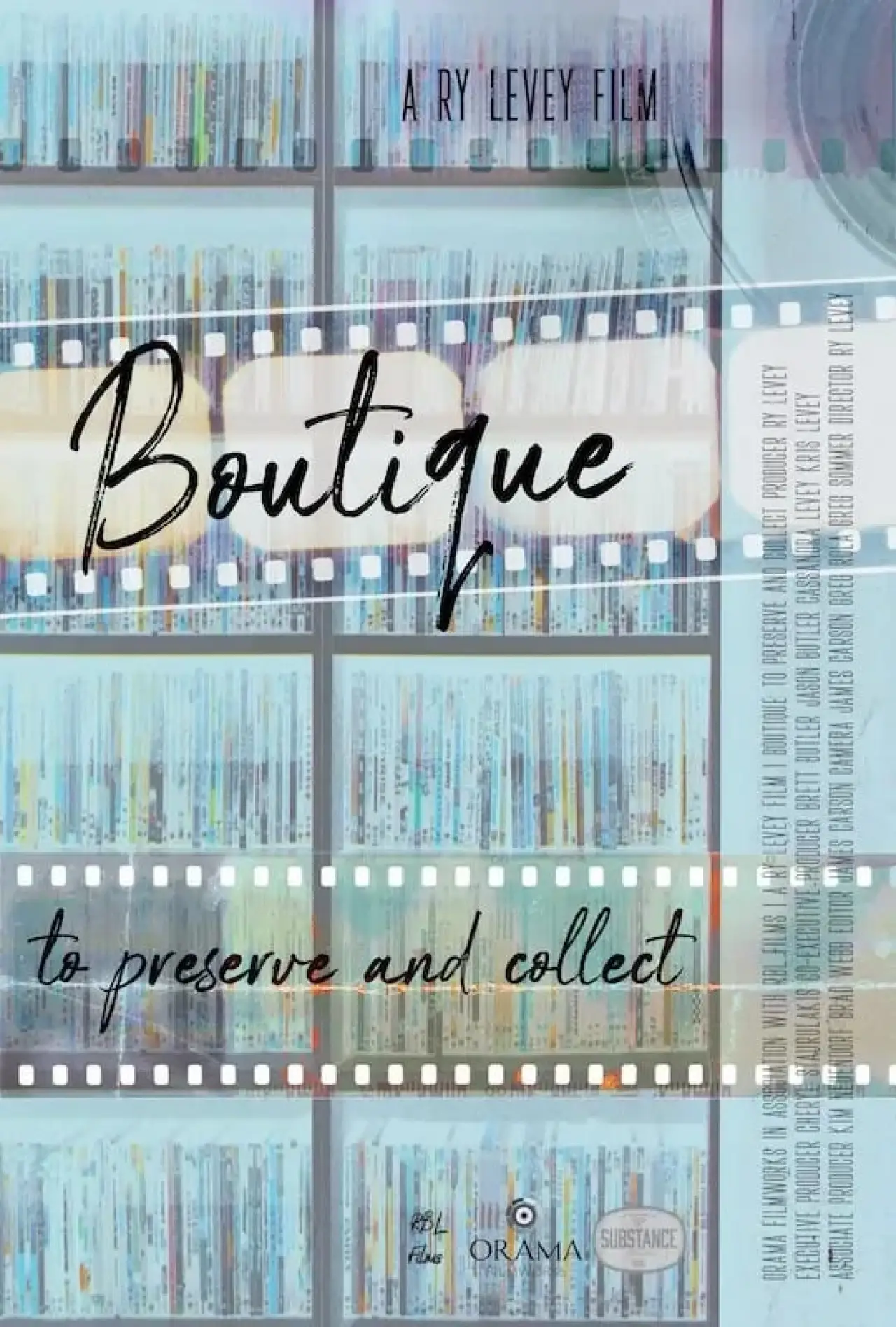 Постер до фільму "Boutique: To Preserve and Collect"