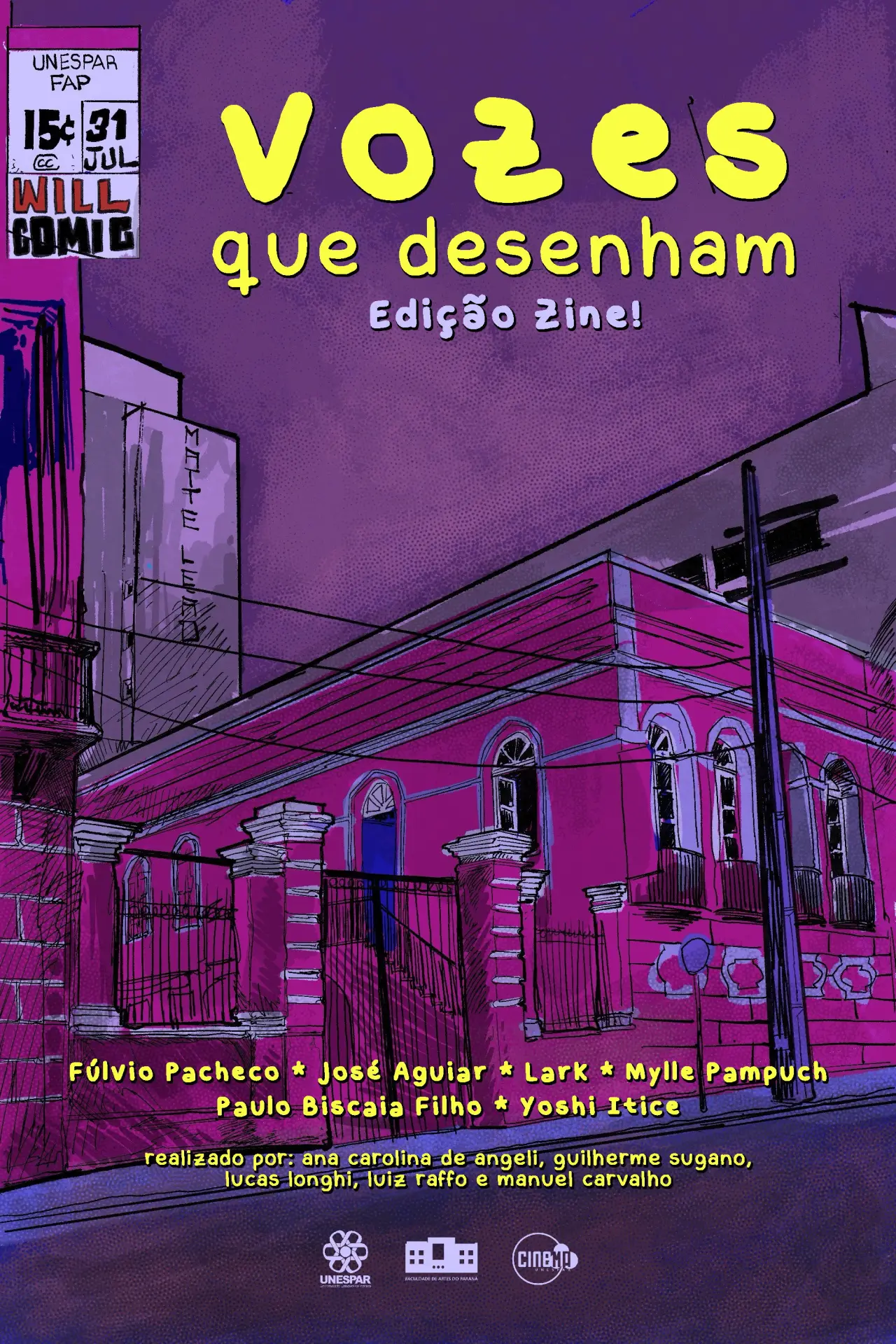 Постер до фільму "Vozes que Desenham: Edição Zine!"