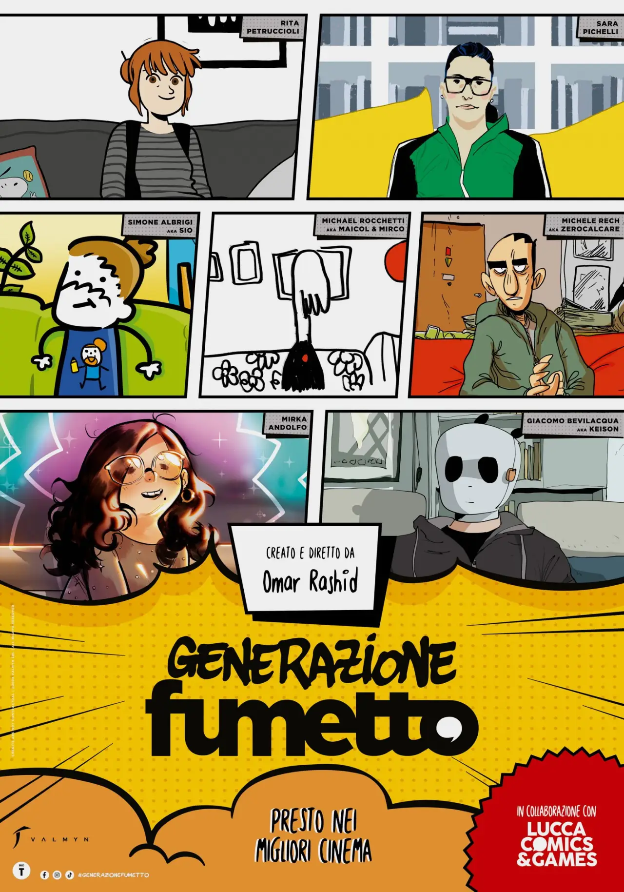 Постер до фільму "Generazione Fumetto"