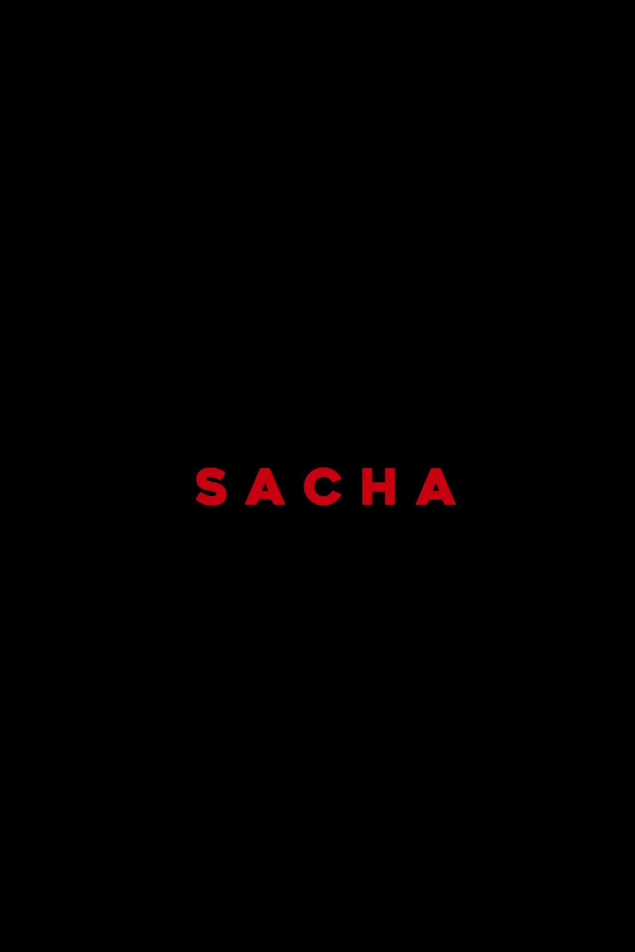 Постер до фільму "Sacha"