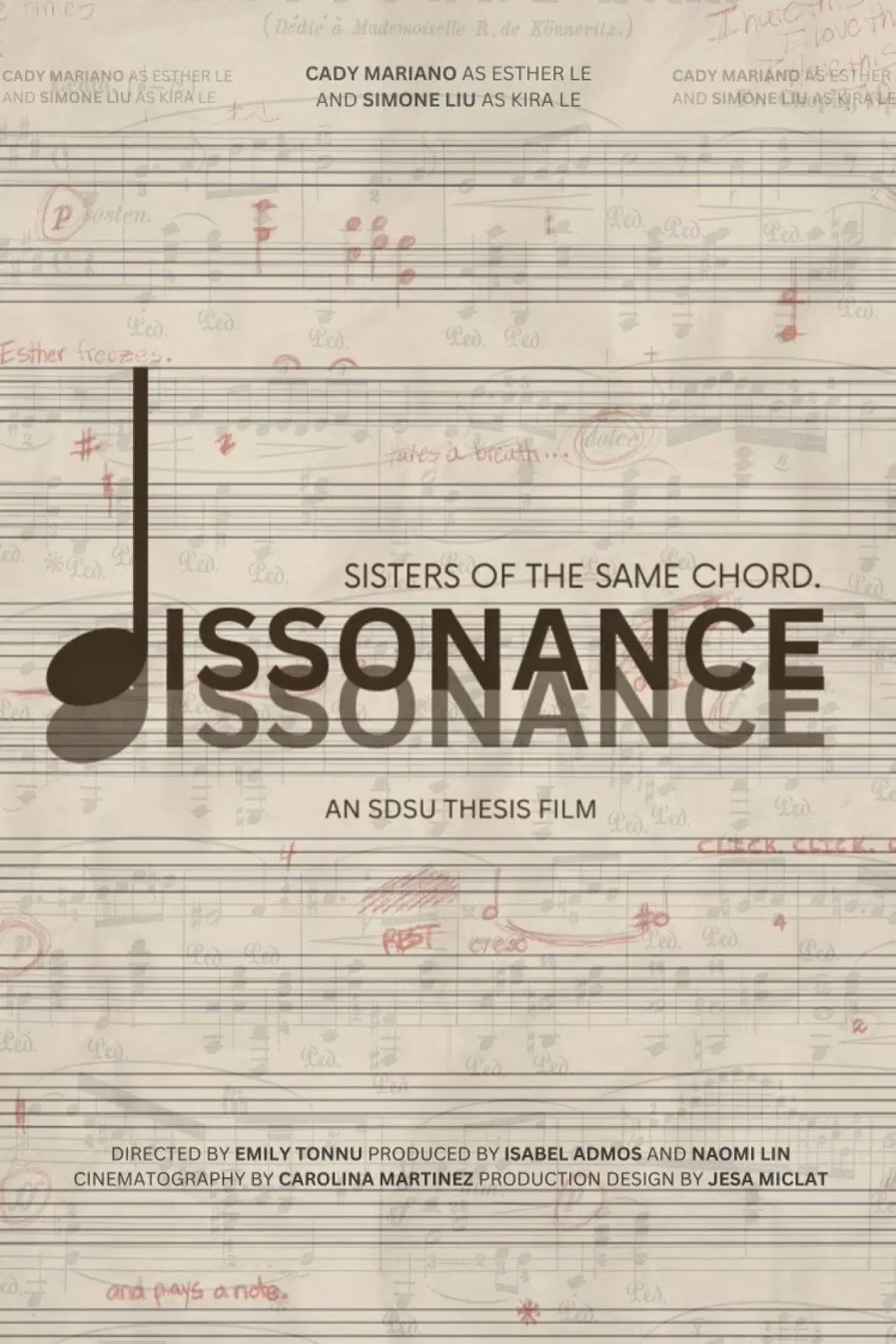 Постер до фільму "Dissonance"