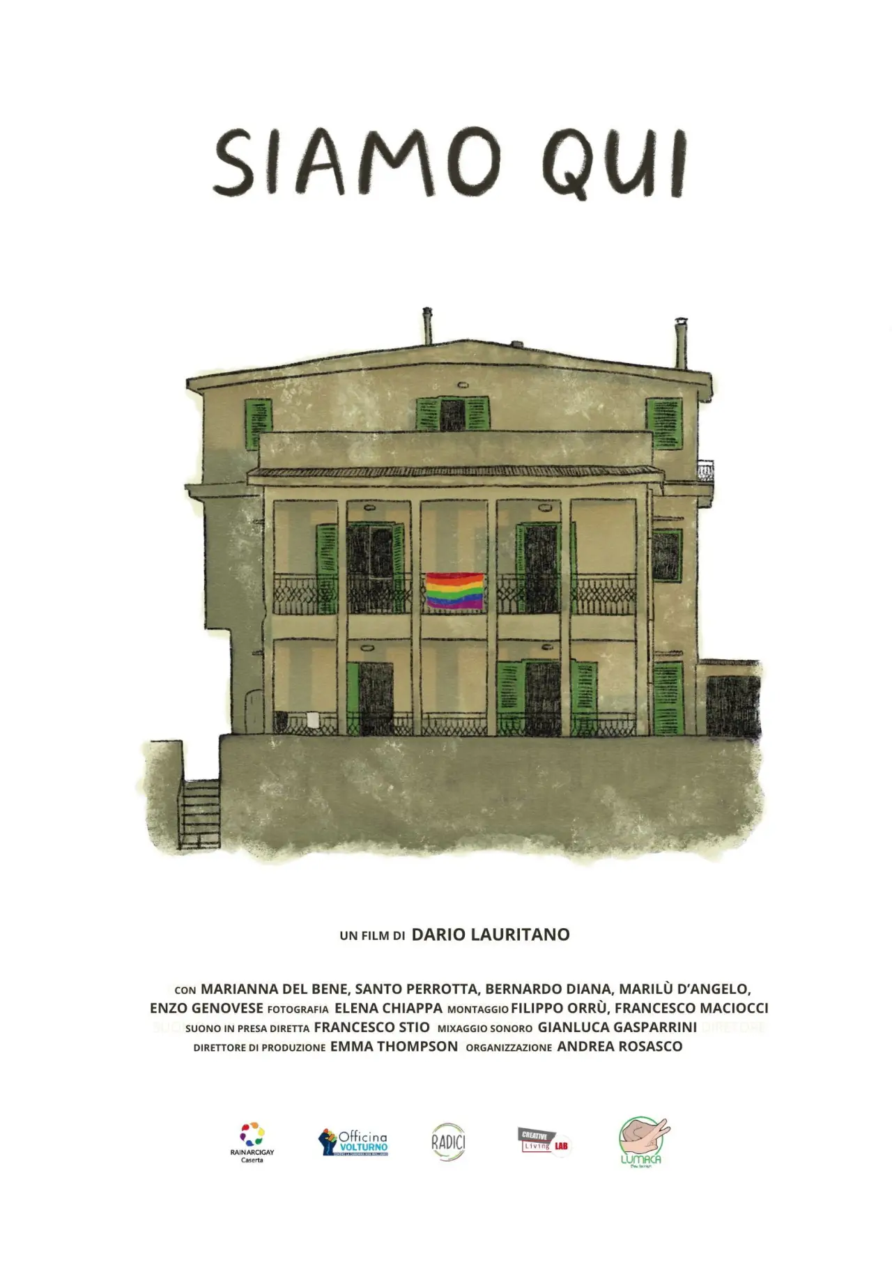 Постер до фільму "Siamo qui"