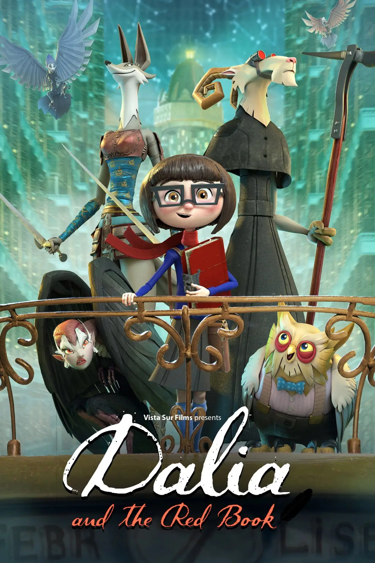 Постер до фільму "Dalia y el libro rojo"