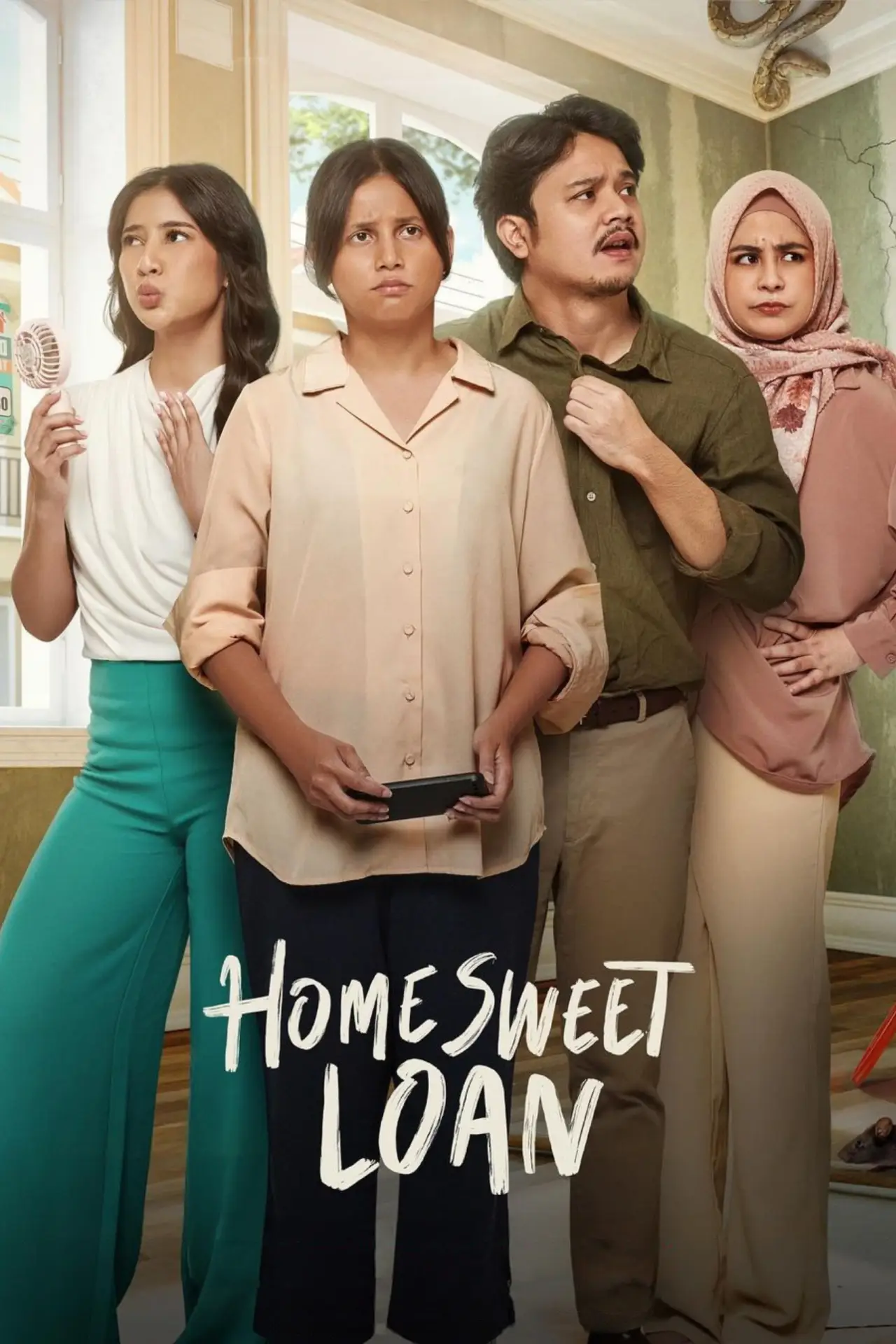 Постер до фільму "Home Sweet Loan"