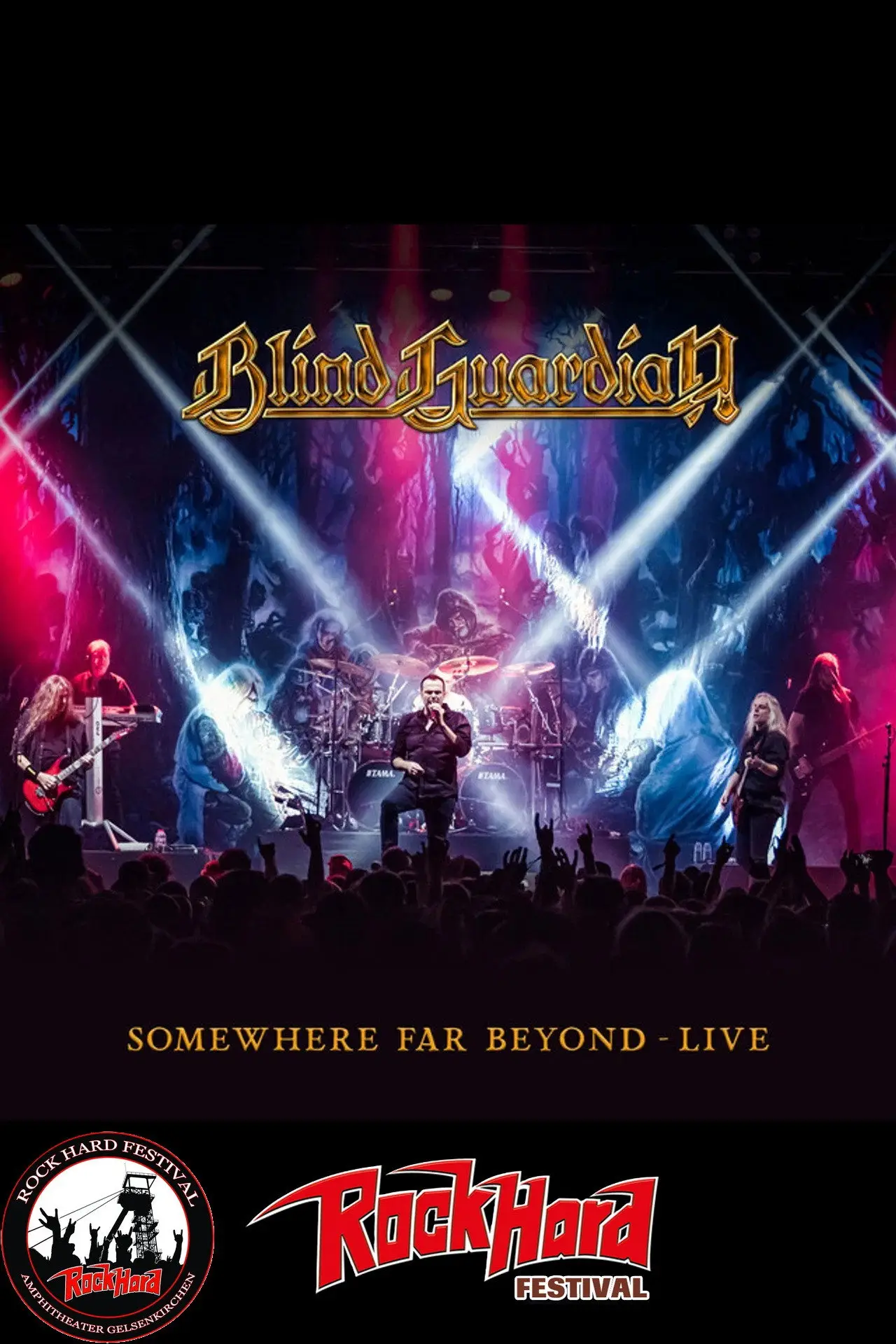 Постер до фільму "Blind Guardian: Somewhere Far Beyond - Revisited: Live at Rock Hard Festival 2022"