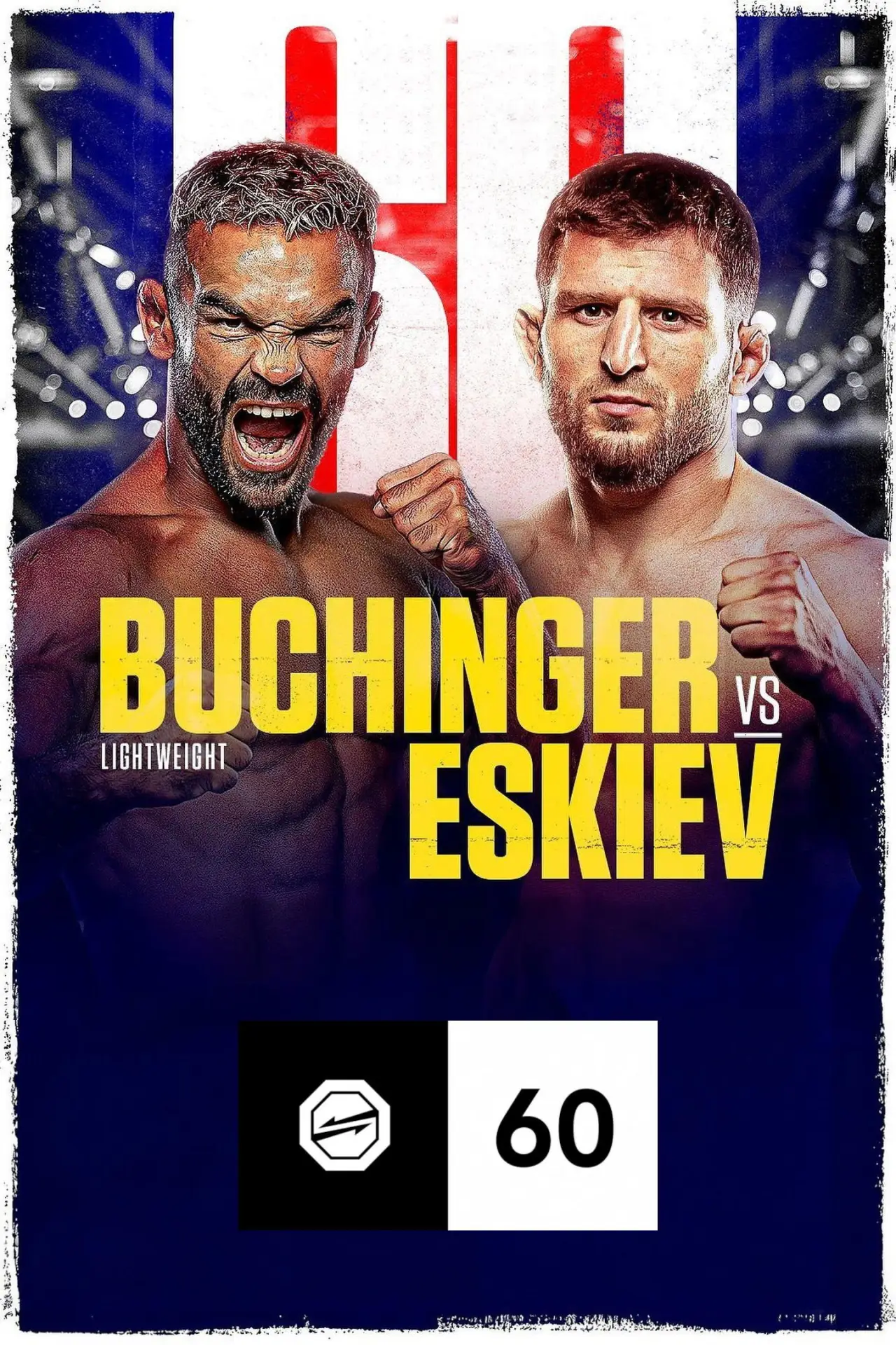 Постер до фільму "OKTAGON 60: Buchinger vs. Eskiev"