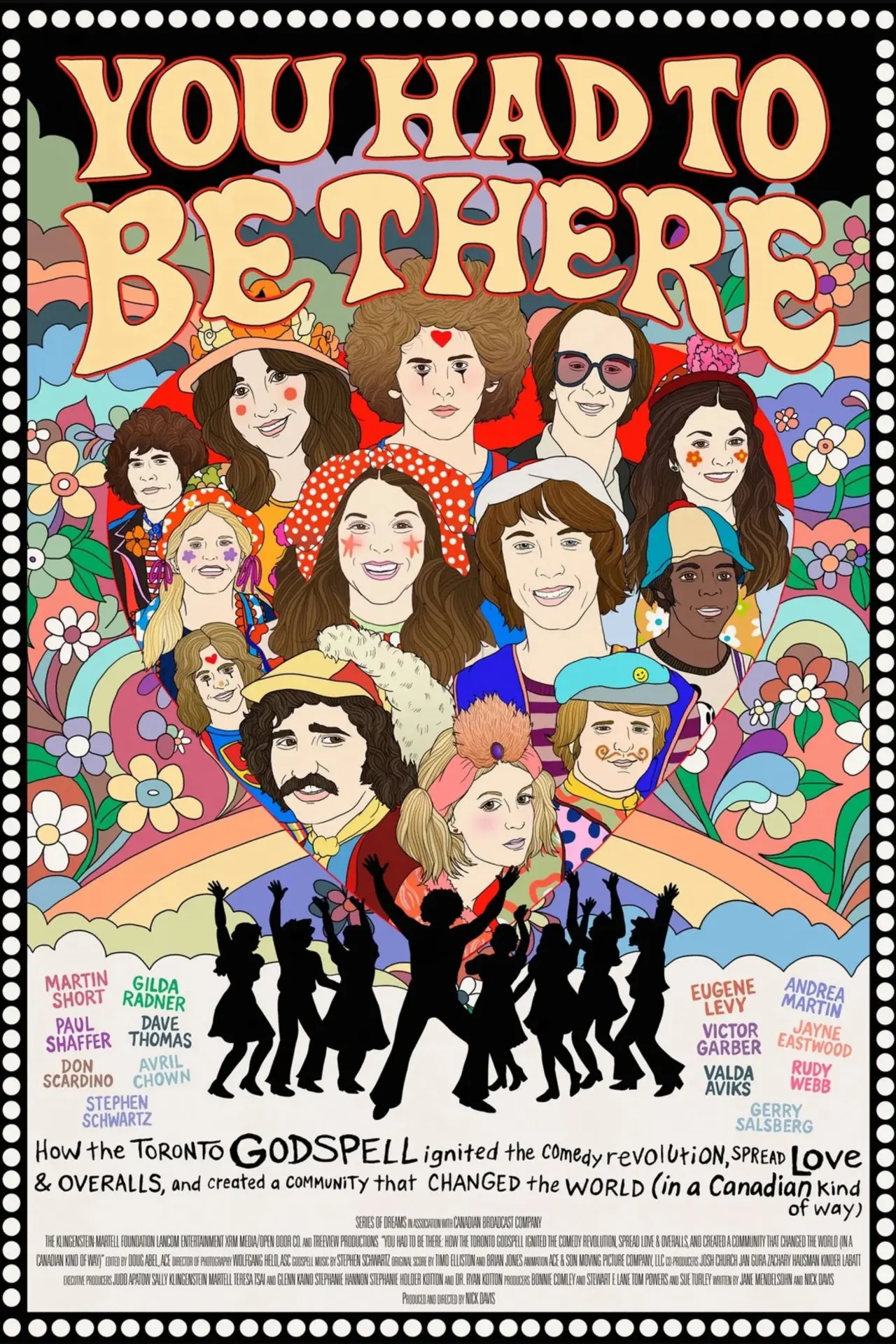 Постер до фільму "You Had to Be There: How the Toronto Godspell Ignited the Comedy Revolution..."