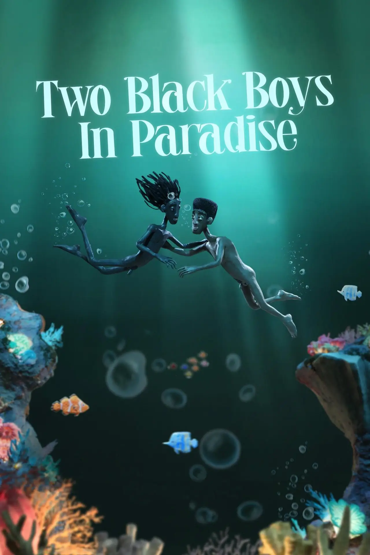 Постер до фільму "Two Black Boys in Paradise"