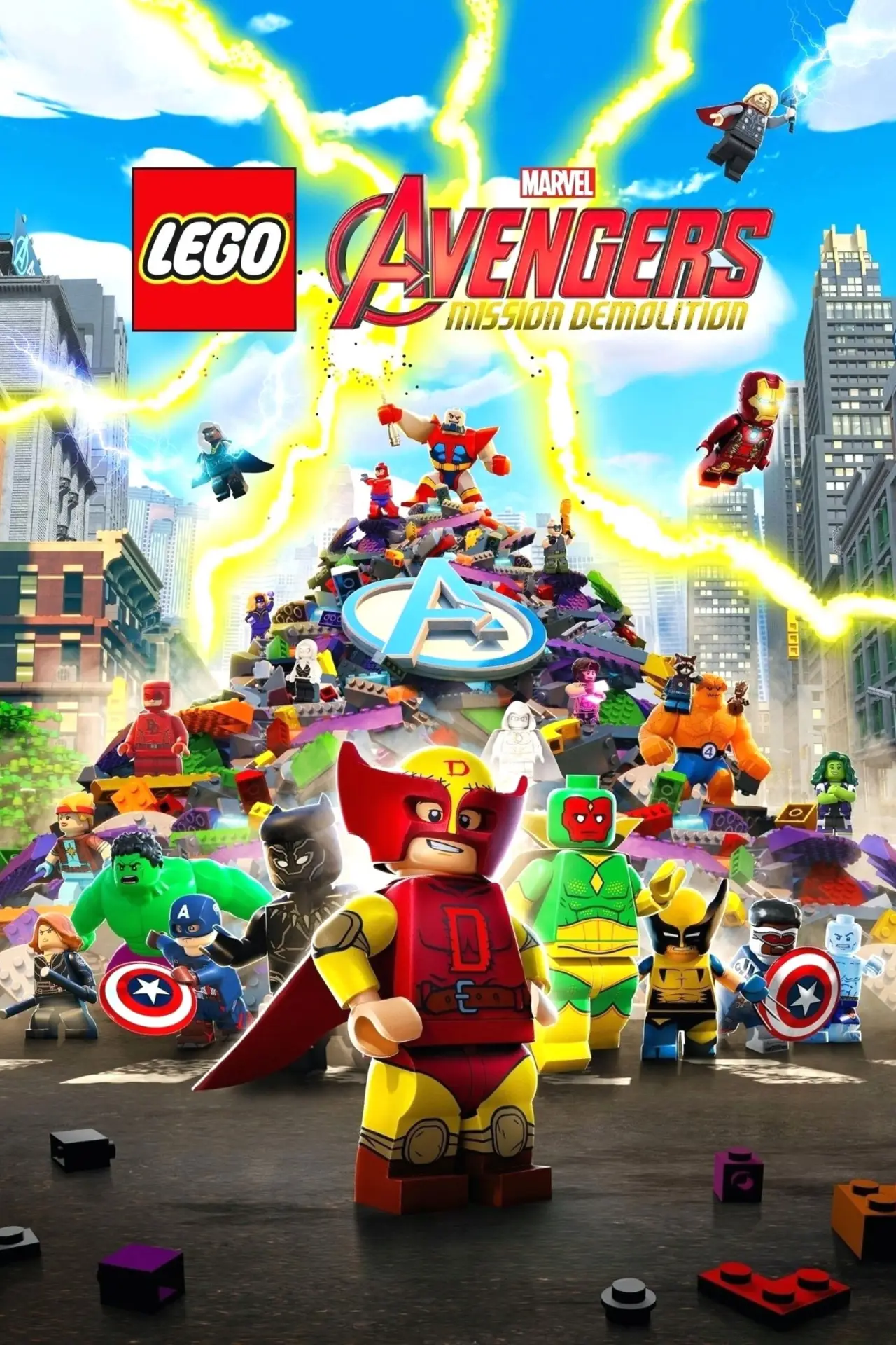 Постер до фільму "LEGO Marvel Avengers: Mission Demolition"
