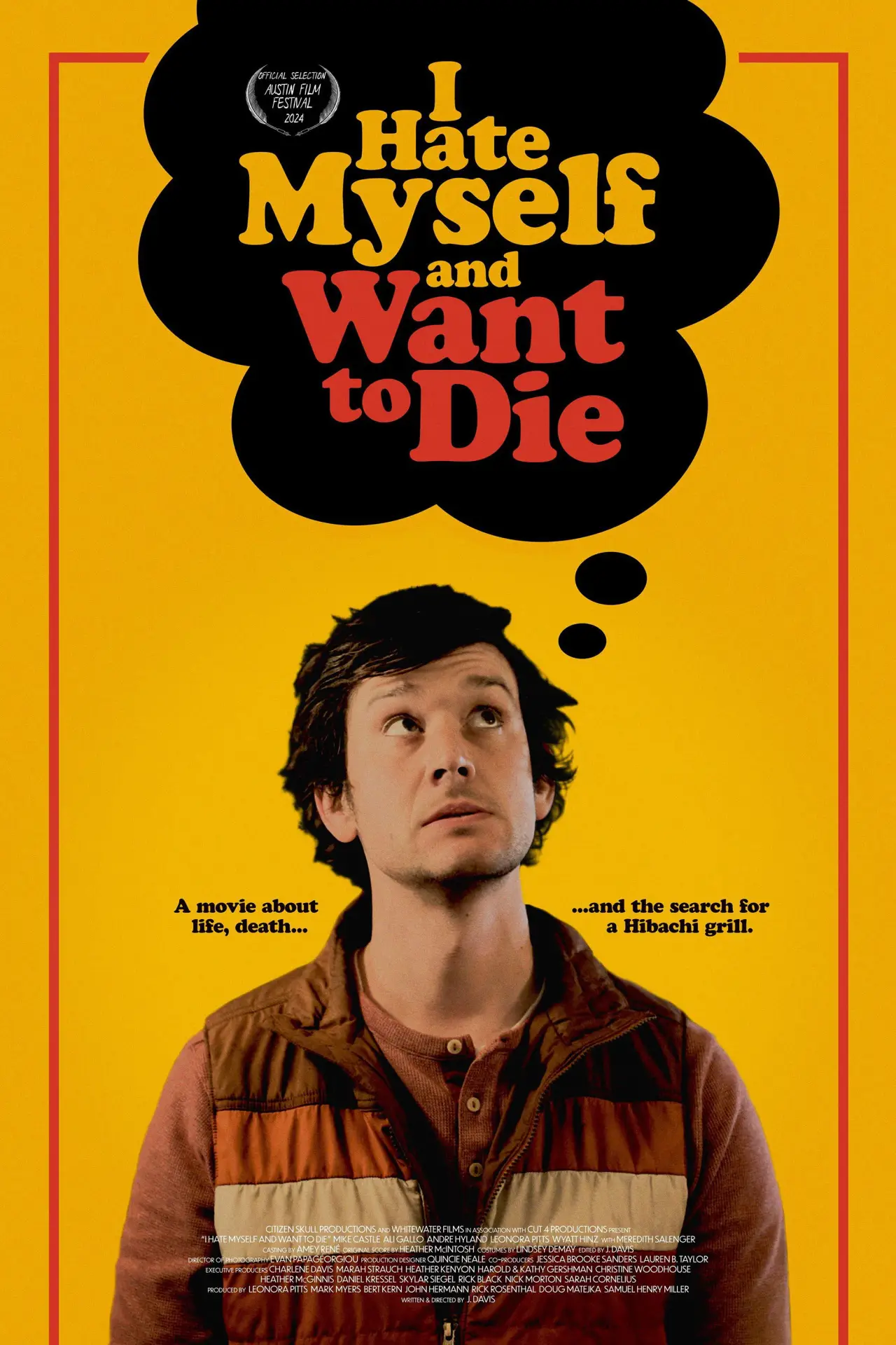 Постер до фільму "I Hate Myself and Want to Die"