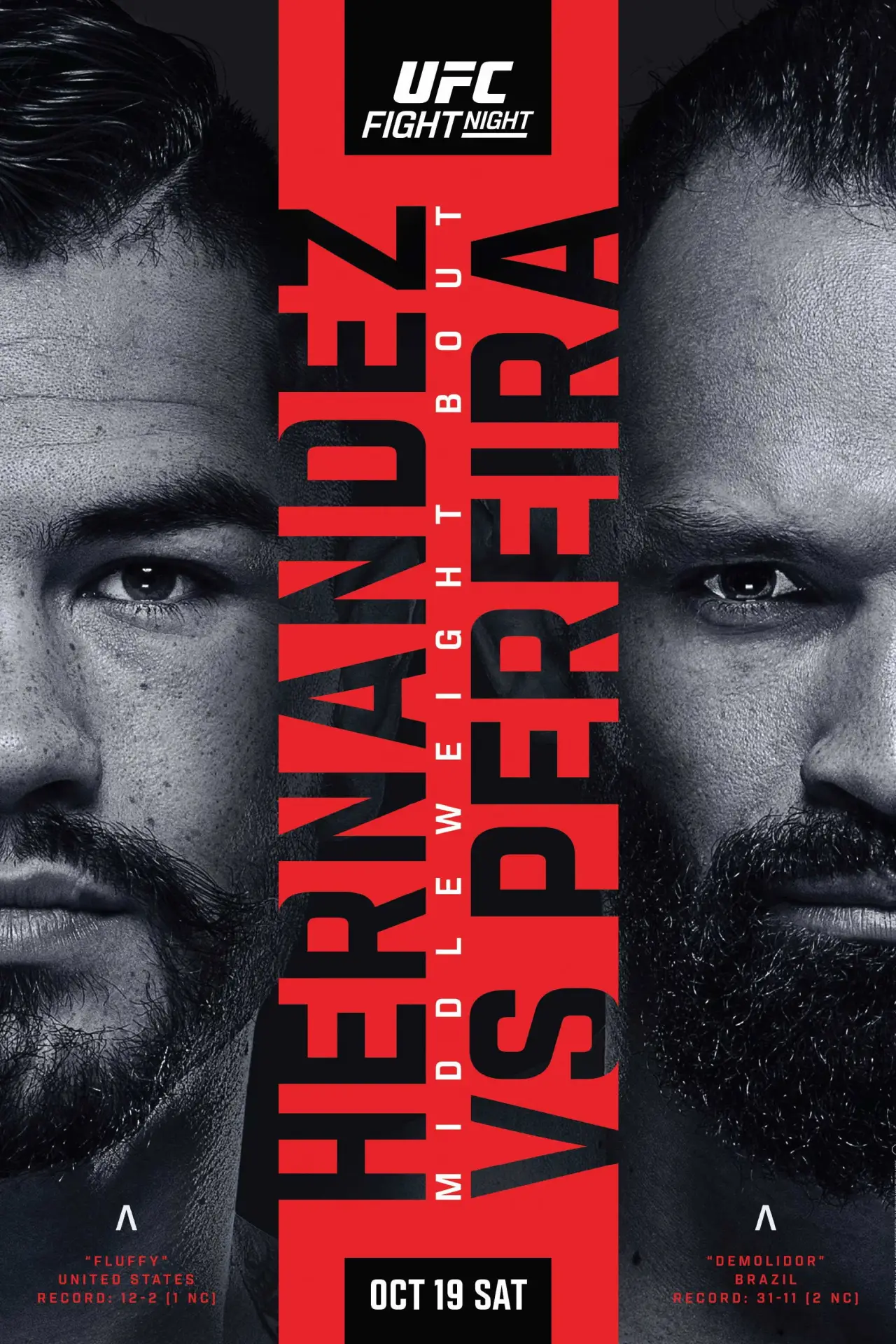 Постер до фільму "UFC Fight Night 245: Hernandez vs. Pereira"