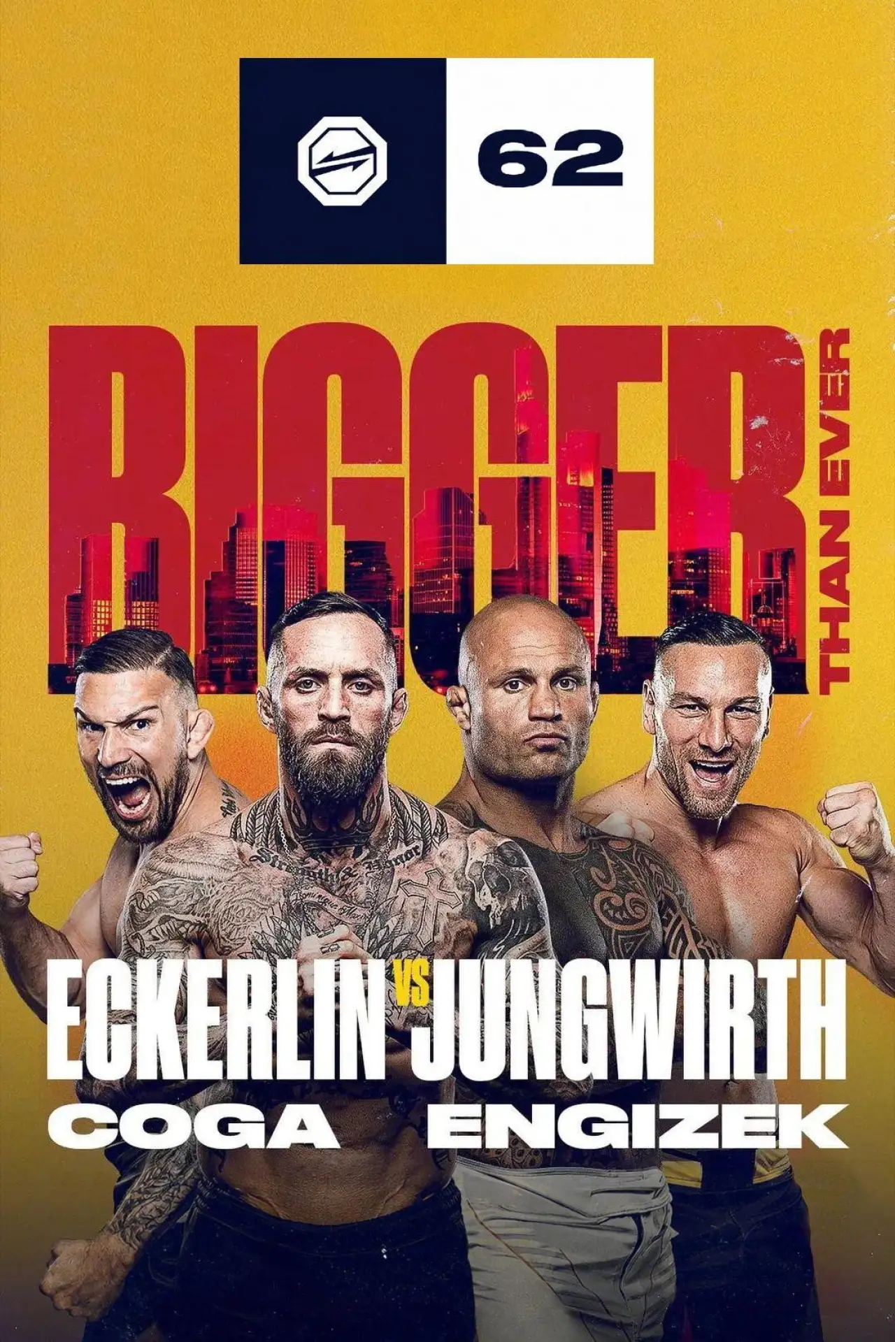 Постер до фільму "OKTAGON 62: Eckerlin vs. Jungwirth"