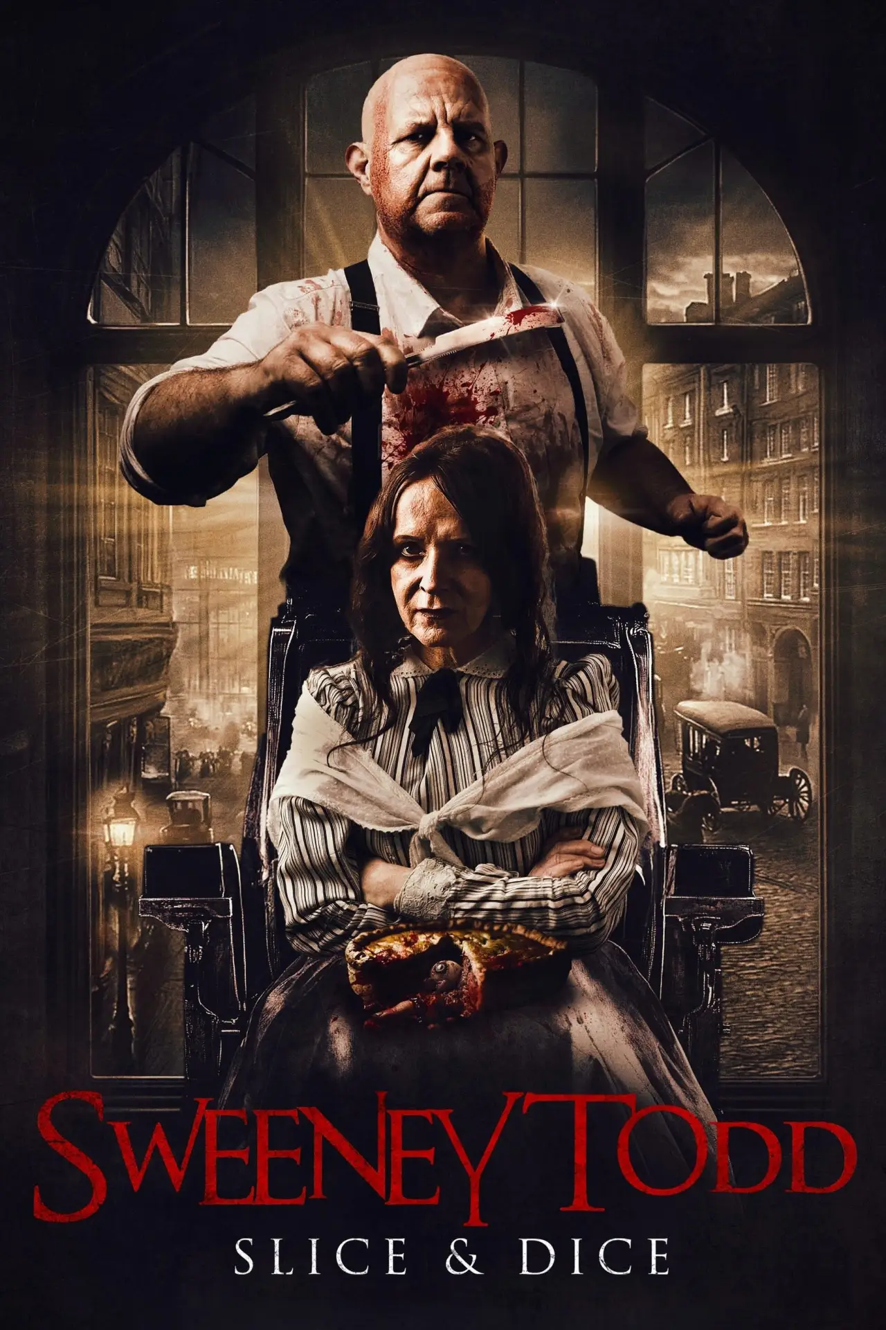 Постер до фільму "Sweeney Todd: Slice & Dice"