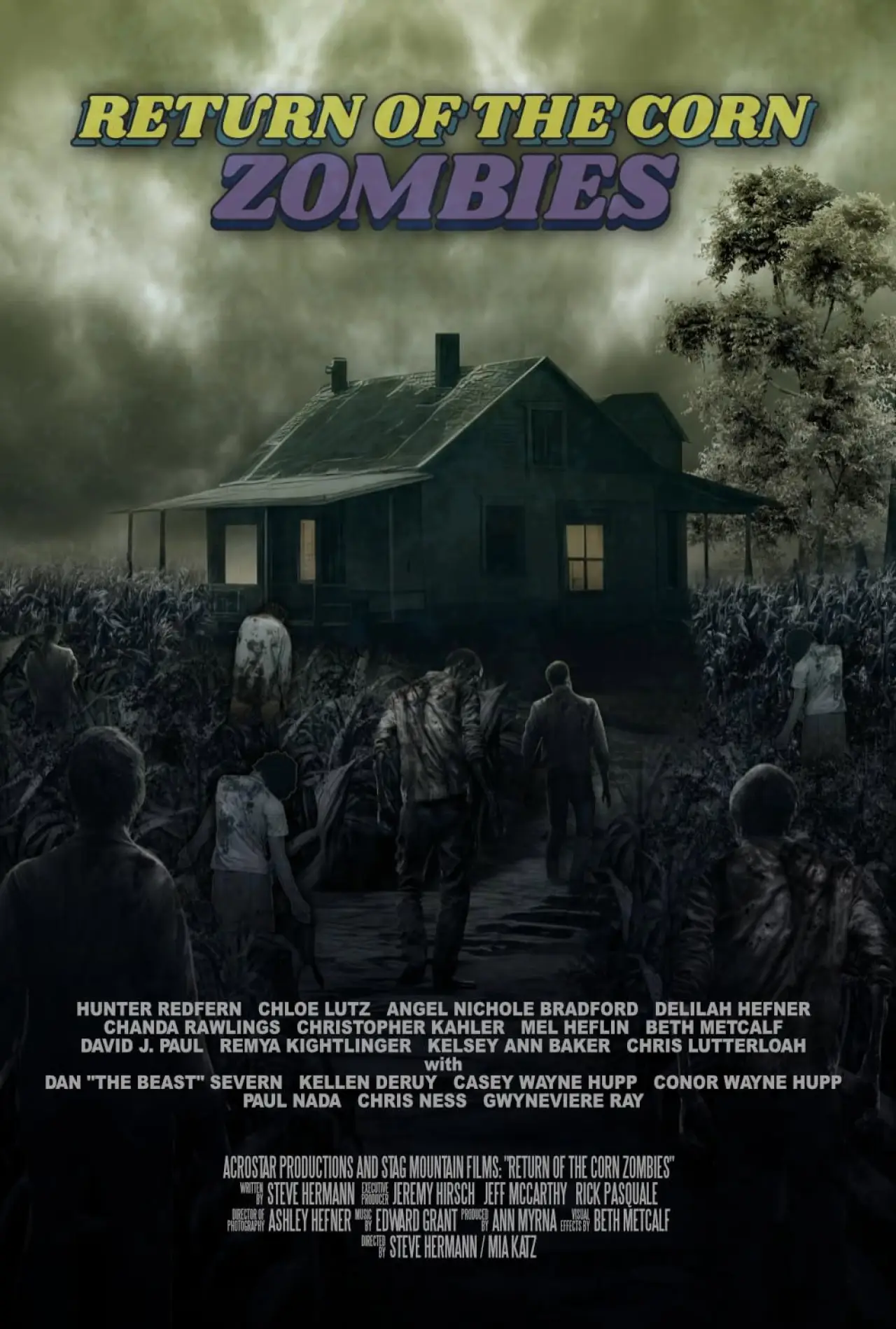 Постер до фільму "Return of the Corn Zombies"