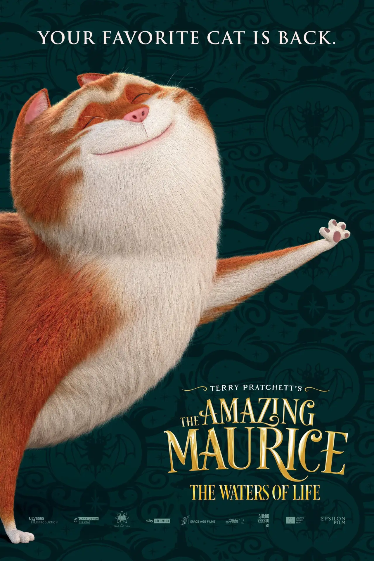 Постер до фільму "The Amazing Maurice: The Waters of Life"