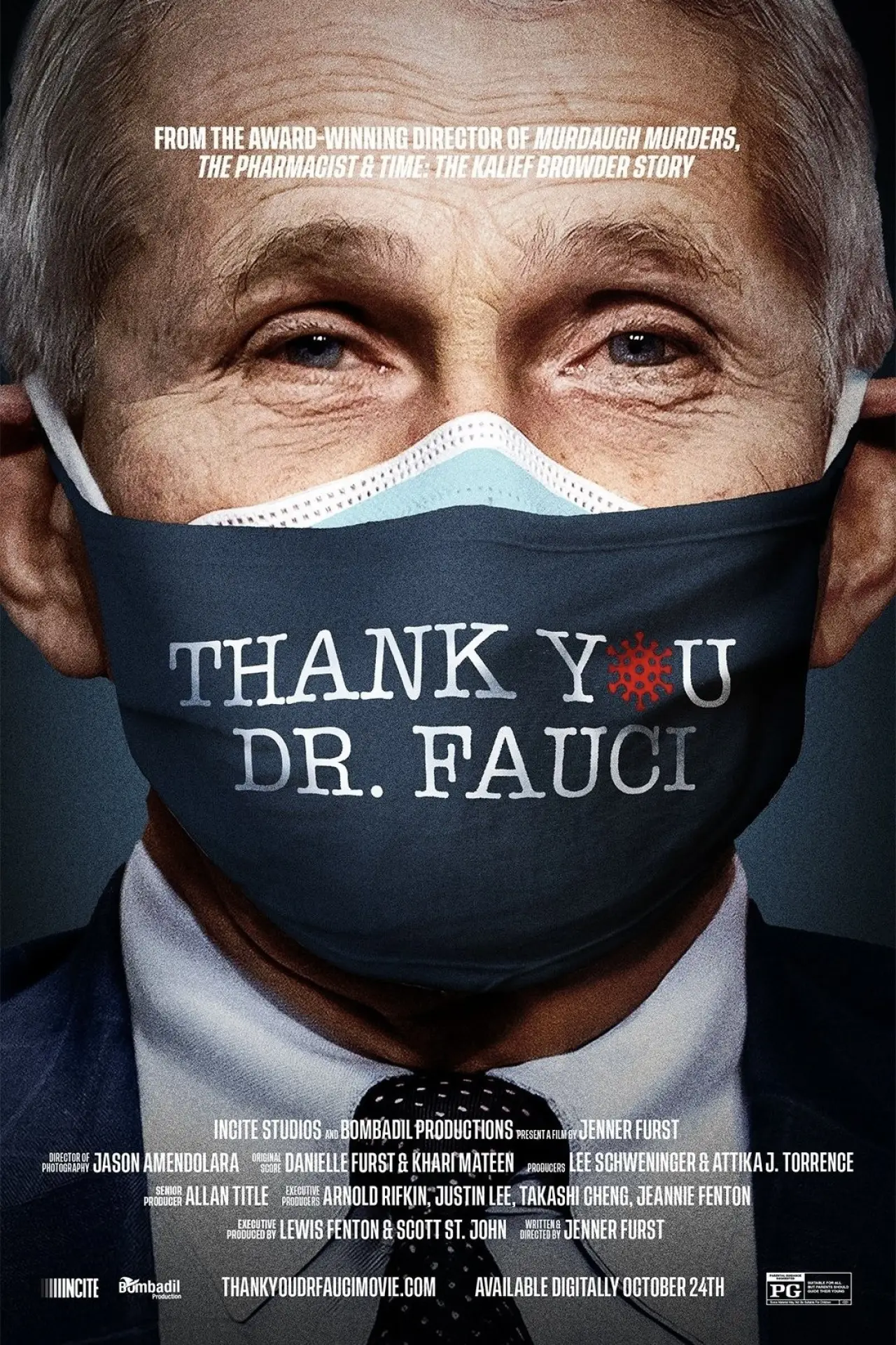 Постер до фільму "Thank You Dr. Fauci"