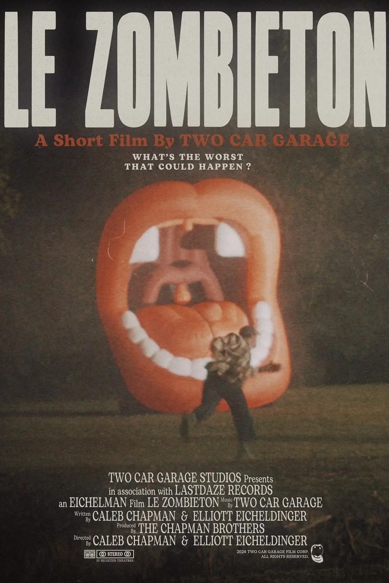 Постер до фільму "LE ZOMBIETON"
