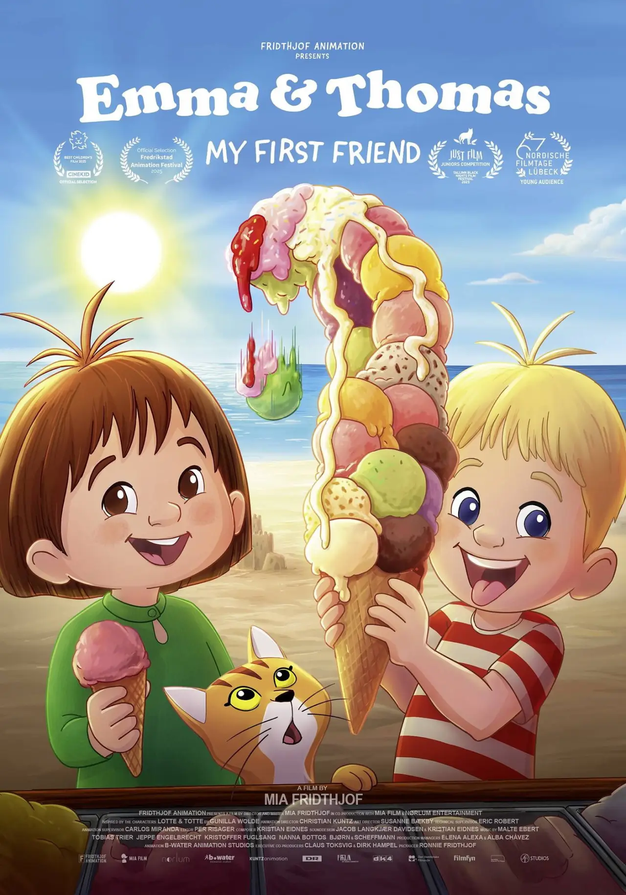 Постер до фільму "Lotte & Totte: Min første ven"