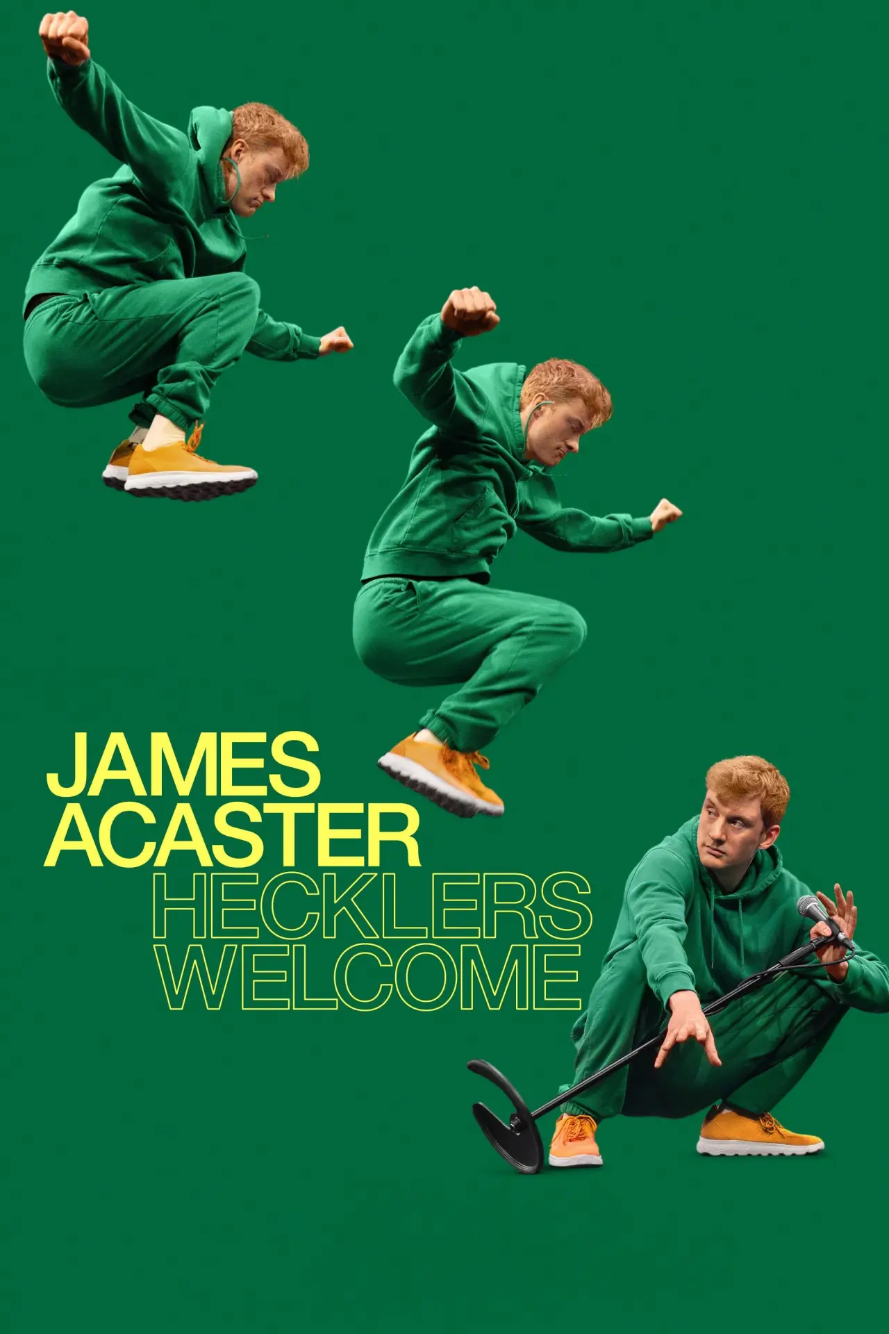 Постер до фільму "James Acaster: Hecklers Welcome"