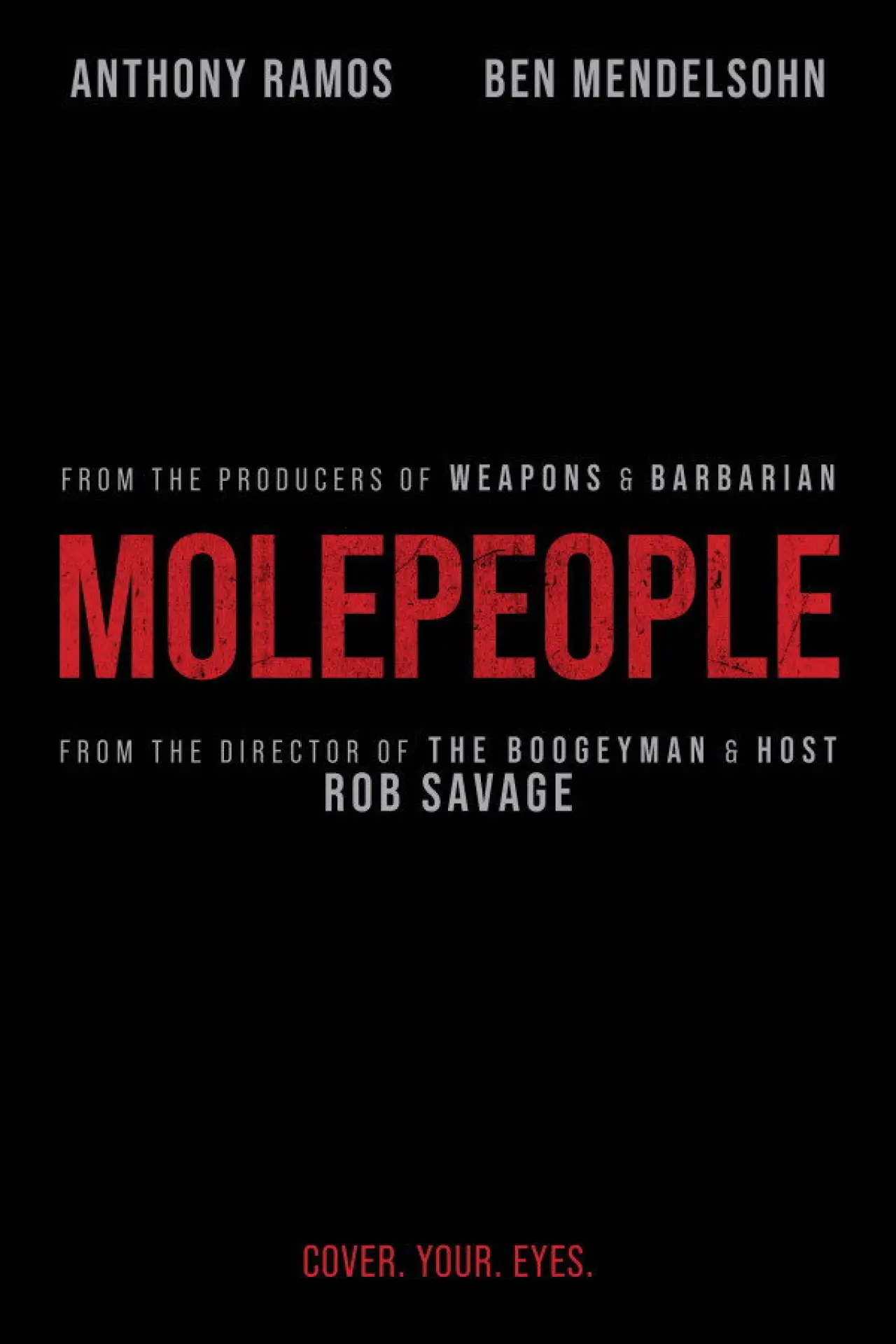Постер до фільму "Molepeople"