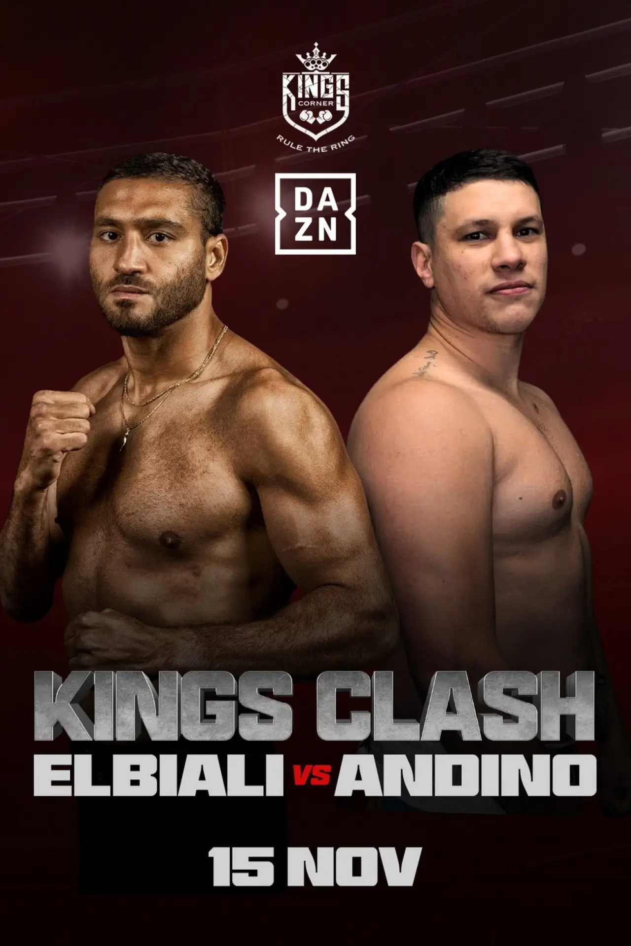 Постер до фільму "Ahmed Elbiali vs. Guillermo Ruben Andino"