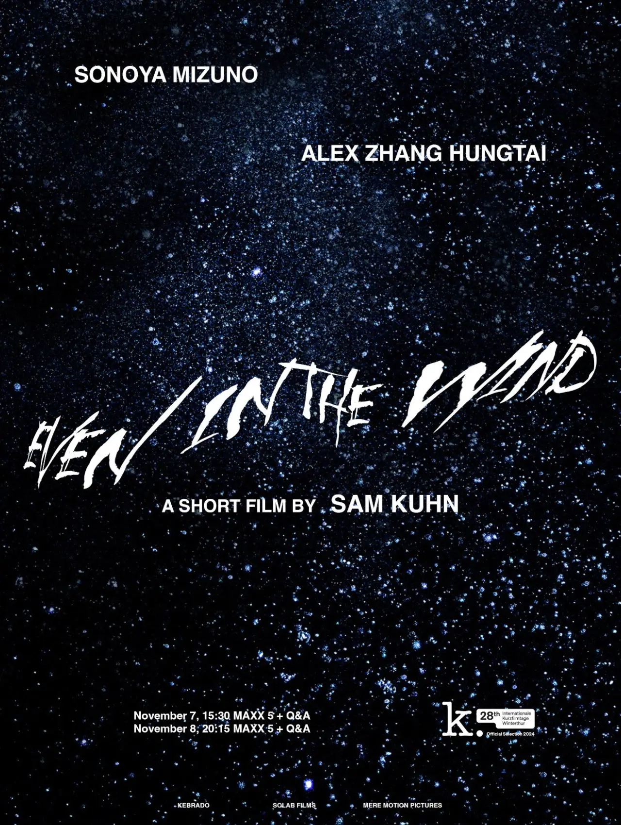Постер до фільму "Even in the Wind"